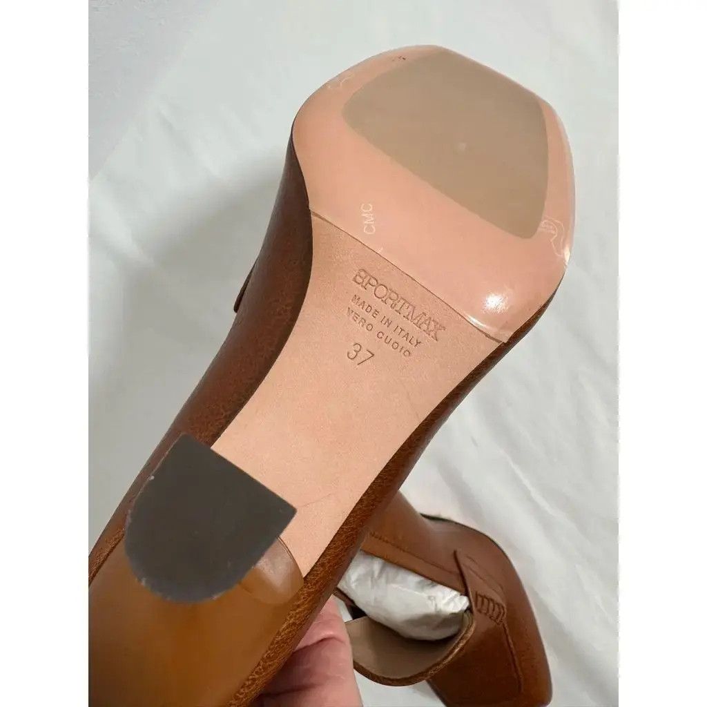 Sportmax Leather flats, Sportmax Size US 7 / IT 37 - 9 Thumbnail