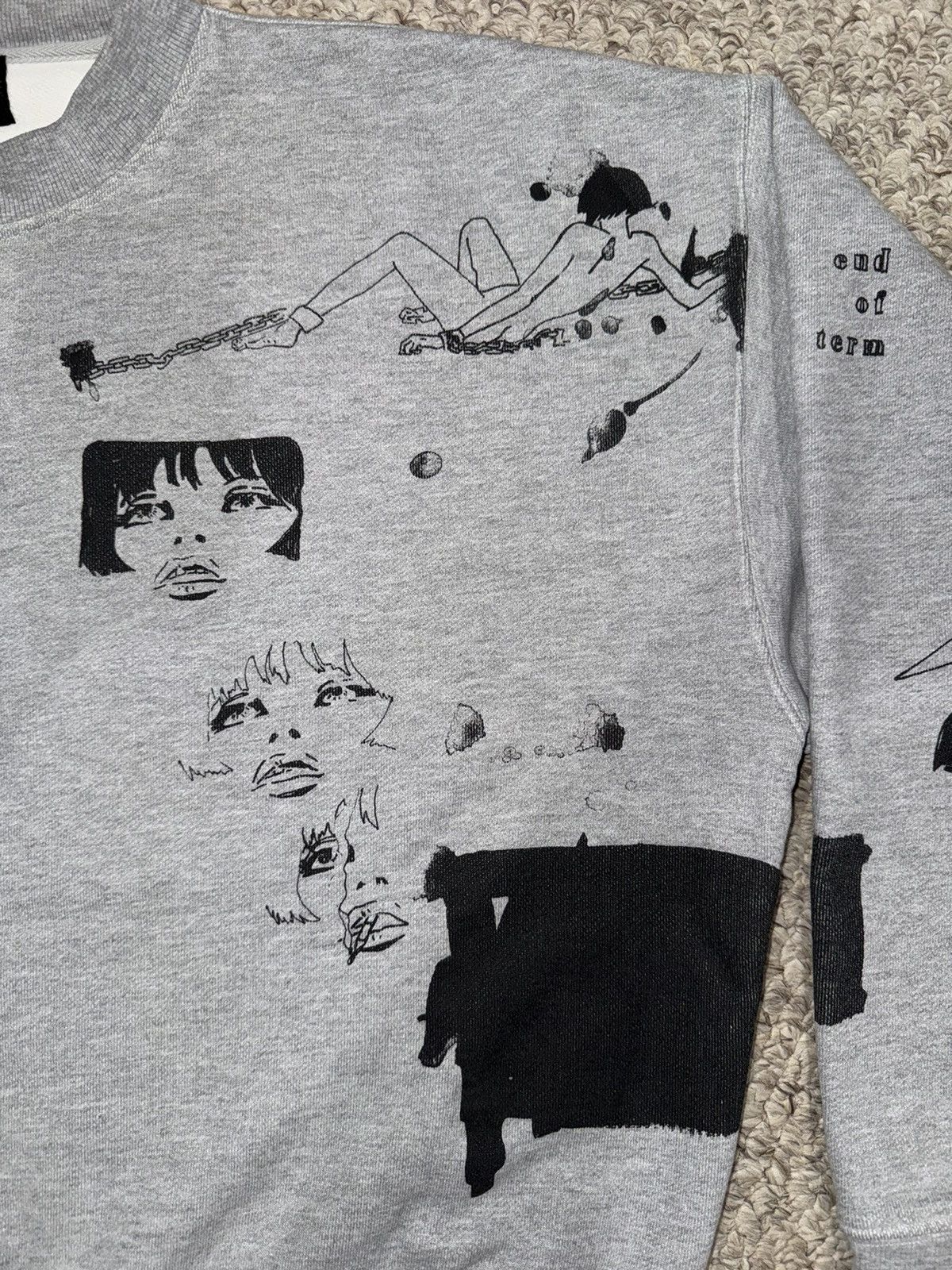 Enfants Riches Deprimes End Of Term Crewneck(RARE) Size US S / EU 44-46 / 1 - 5 Thumbnail
