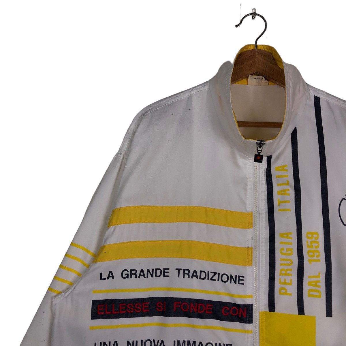 Japanese Brand 🔥Vintage Bomber Jacket Ellesse Japan Big Logo Spell Out Size US M / EU 48-50 / 2 - 7 Thumbnail