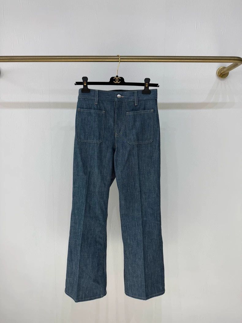 Loro Piana Loro Piana Vintage High-Waist Flare Jeans -dmc Size US 26 / EU 42 - 1 Thumbnail