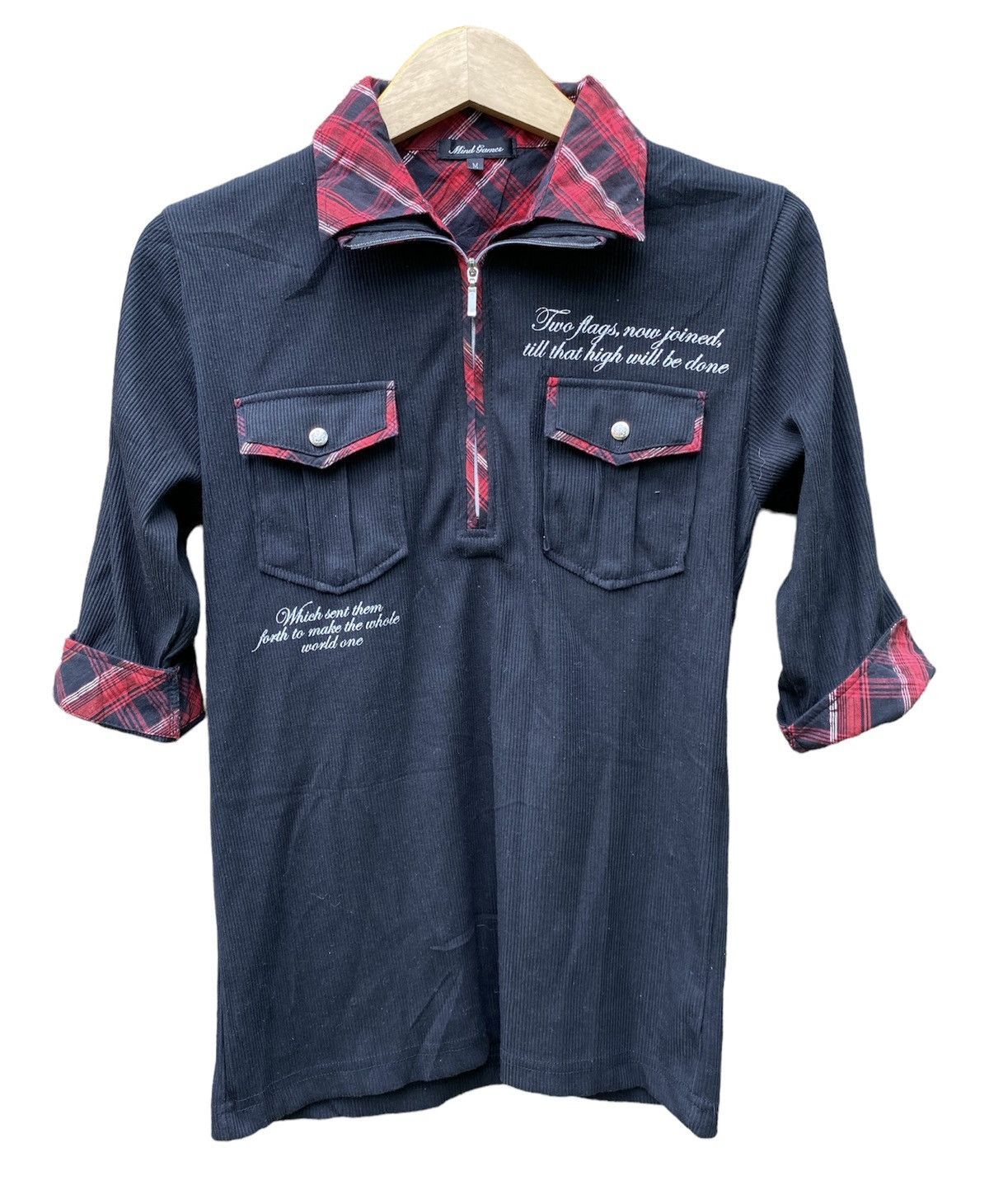PPFM Mind games poem double layers polo shirts lgb style Size US M / EU 48-50 / 2 - 2 Thumbnail