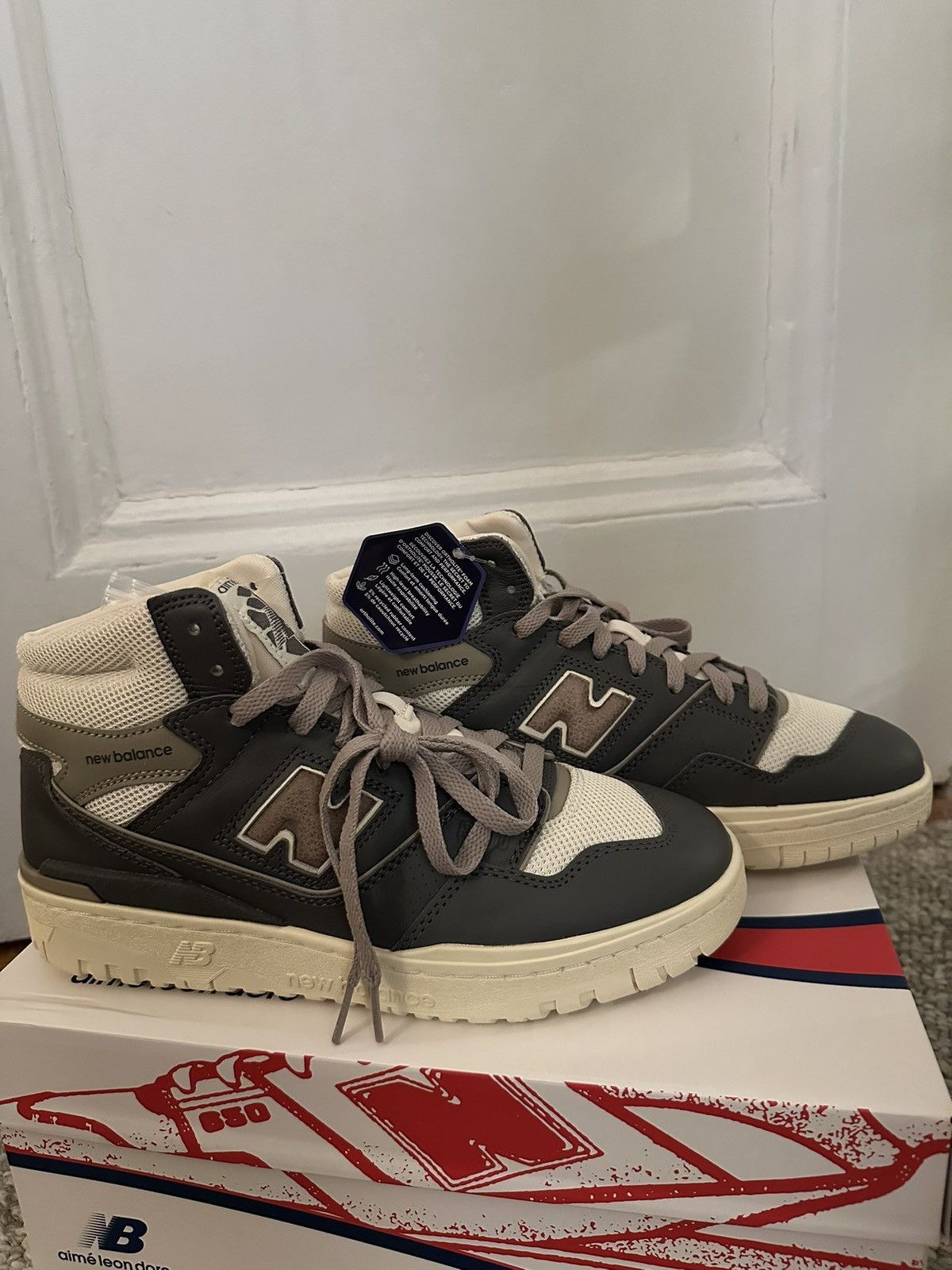 Aime Leon Dore × New Balance New Balance 650R x Aimé Leon Dore - Grey Size US 9 / EU 42 - 6 Thumbnail