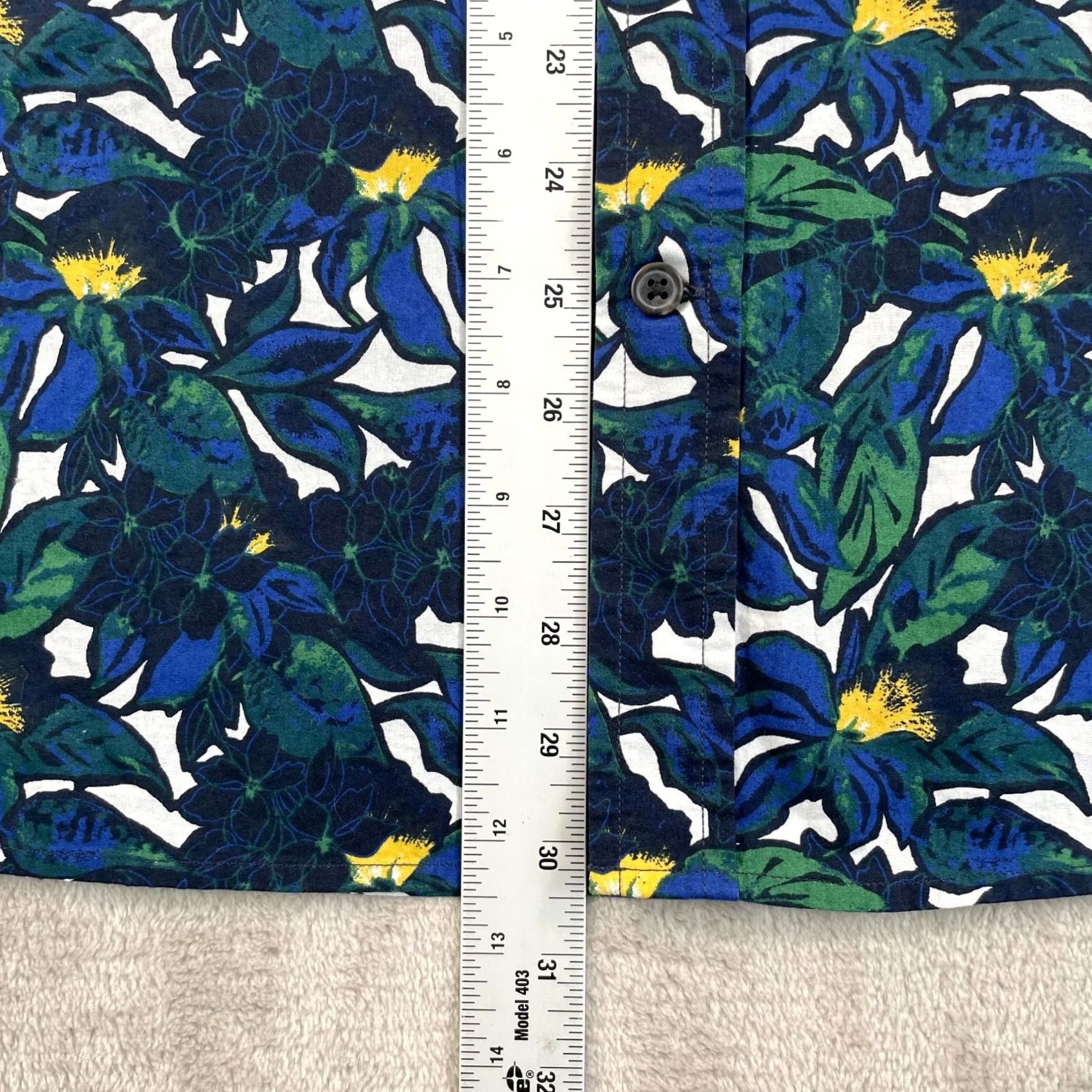 Banana Republic Banana Republic Hawaiian Shirt Men XL Multi Floral Slim Fit Short Sleeve Size US XL / EU 56 / 4 - 6 Thumbnail