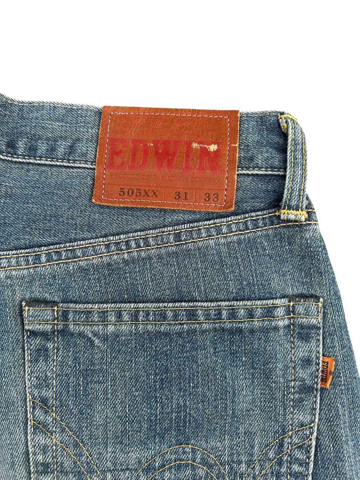 Kapital Vintage Edwin 505xx Selvedge Japanese Brand Denim Jeans 🎌☠️ Size US 31 - 5 Thumbnail