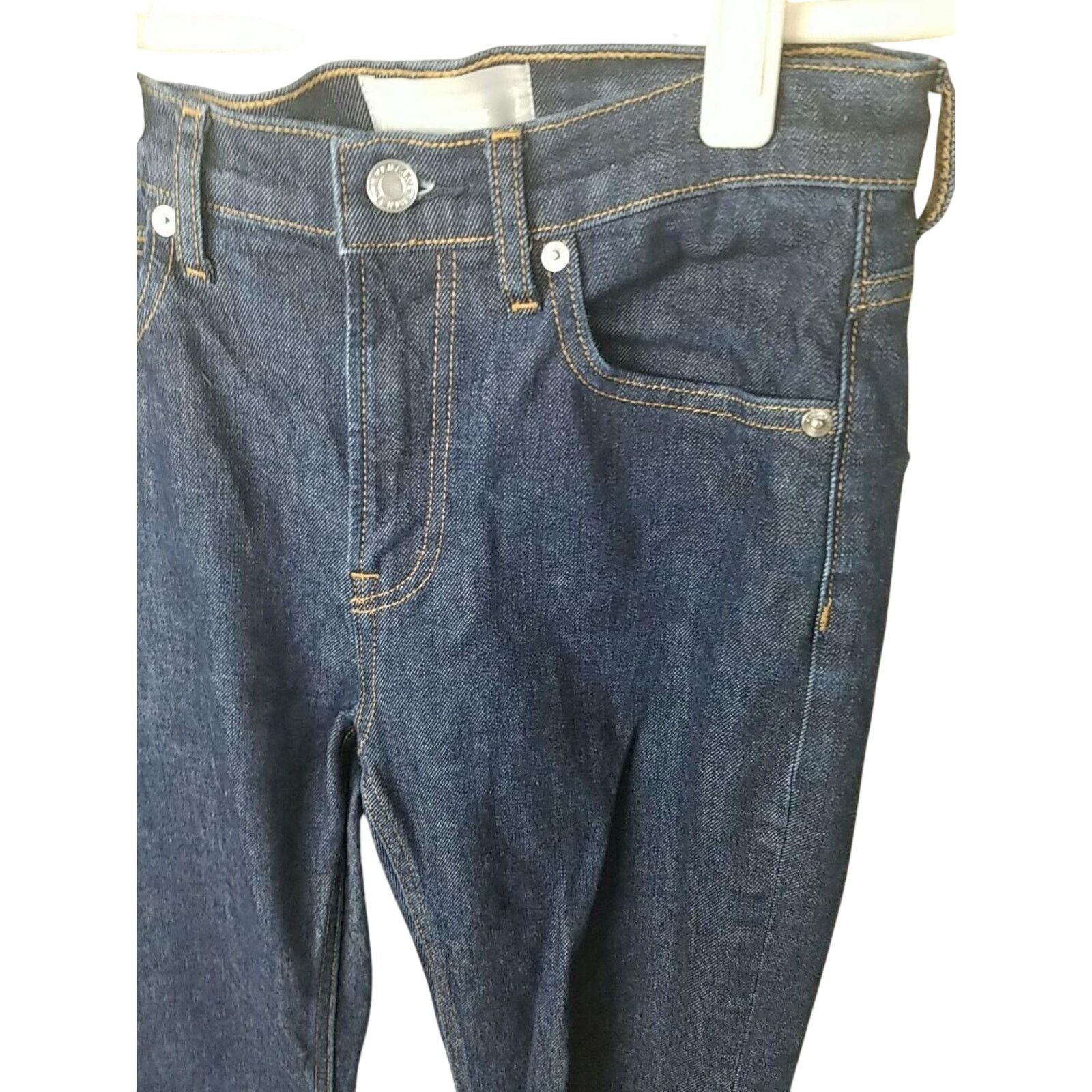 Everlane Everlane Womens Mid Rise Ankle Jeans Sz 27 Dark Wash Skinny Size 28" / US 6 / IT 42 - 4 Thumbnail
