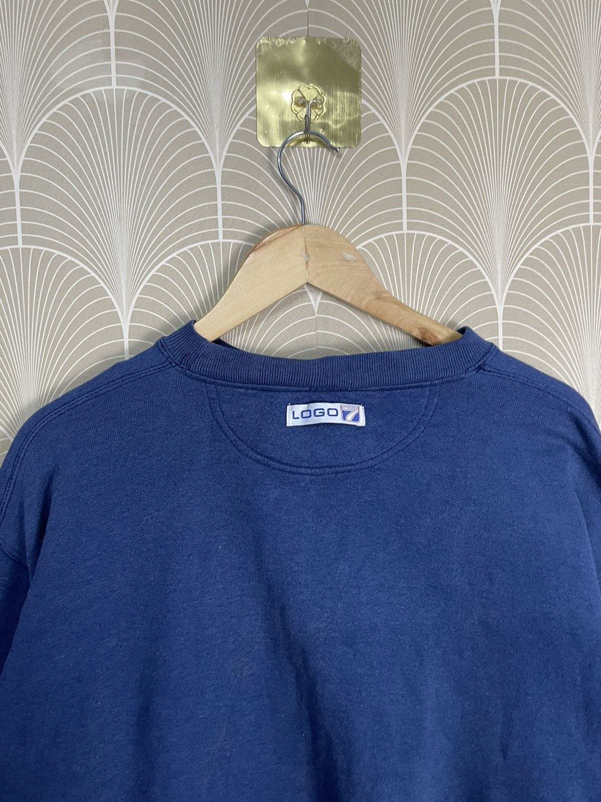 Logo 7 90s NFL DALLAS COWBOYS X LOGO 7 EMBROIDERED LOGO SWEATSHIRT Size US L / EU 52-54 / 3 - 20 Thumbnail