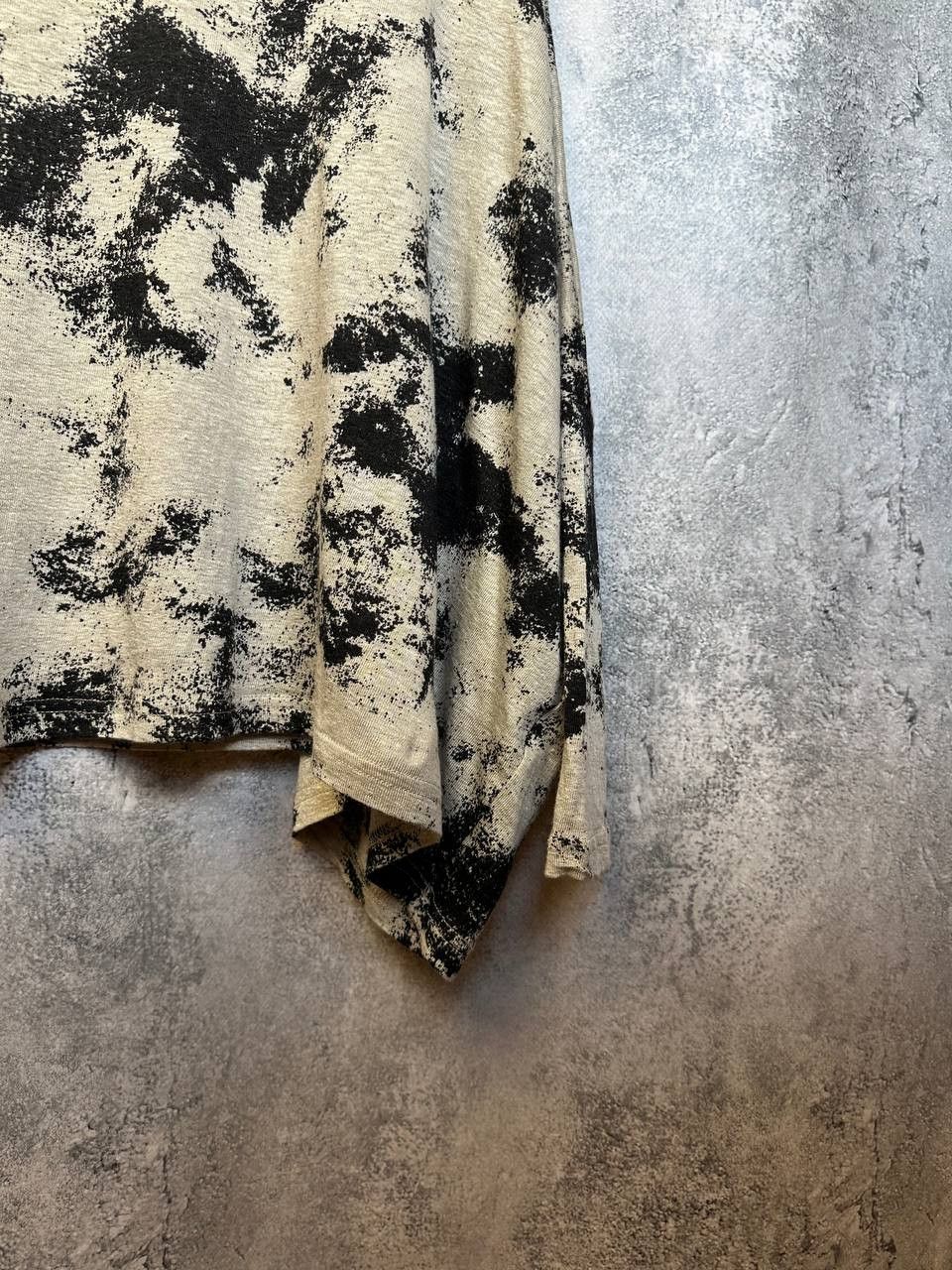 Designer Mama B Kira LS Linen Printed Jersey Jumper Made in Italy Size M / US 6-8 / IT 42-44 - 9 Thumbnail