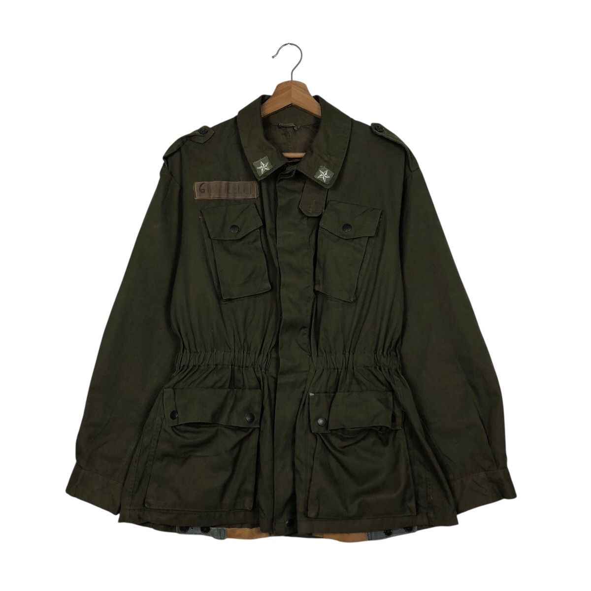 Vintage Vintage Heavy Jacket Military Collection Multi Pocket Cargo Size M / US 6-8 / IT 42-44 - 2 Thumbnail