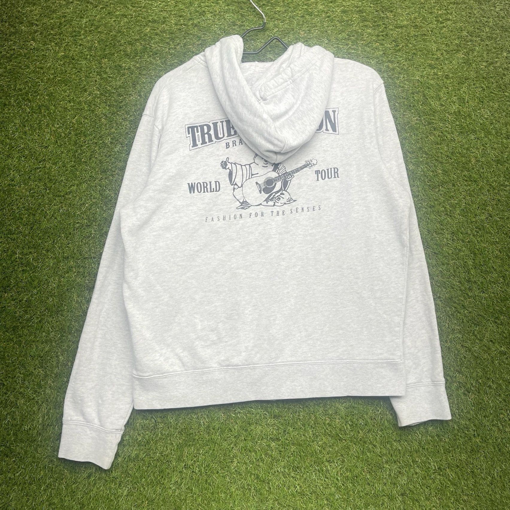 True Religion True Religion Hoodie Mens Medium World Tour Graphic Full Zip Up Sweatshirt y2k Size US M / EU 48-50 / 2 - 2 Thumbnail