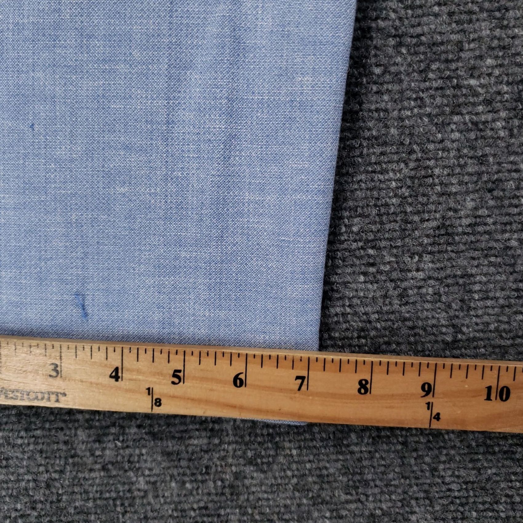 Talbots Talbots High Waisted Straight Dress Pants Women 6 Long Blue Slacks Mid Rise Size 28" / US 6 / IT 42 - 7 Thumbnail