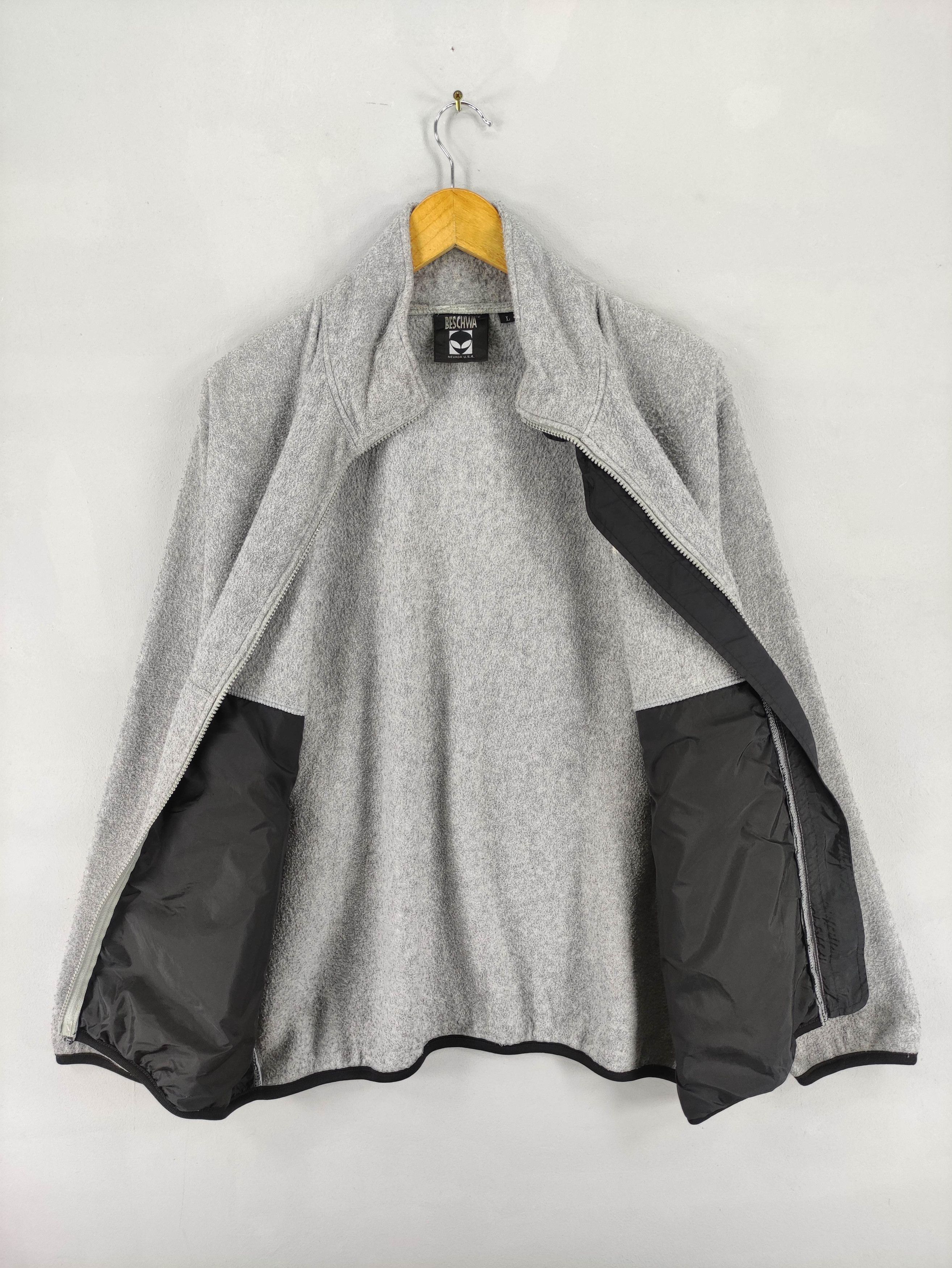 Japanese Brand Vintage Beschwa Fleece Sweater Jacket Zipper Size US L / EU 52-54 / 3 - 6 Thumbnail