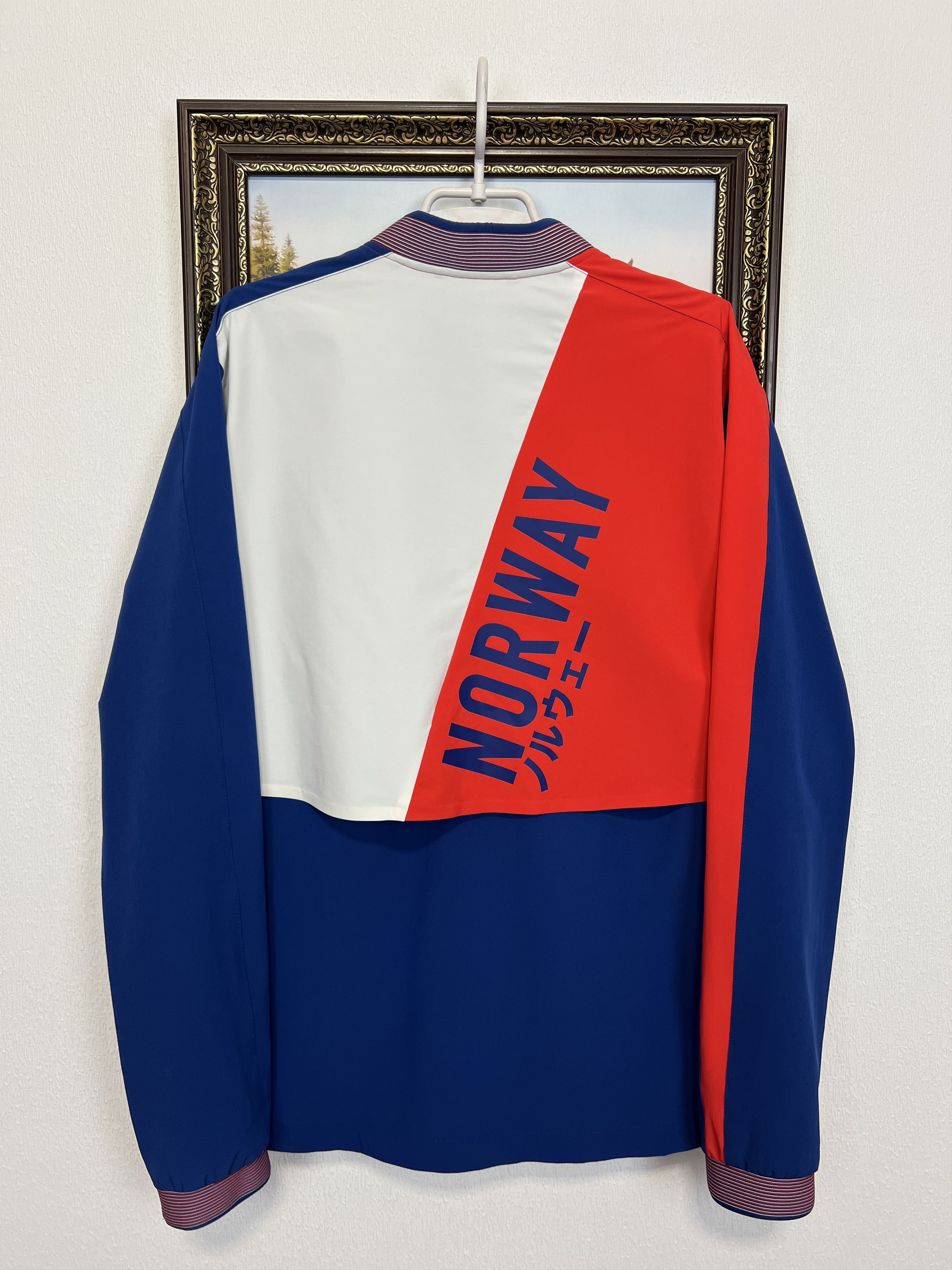 Puma Norway Tokyo 2020 Olympics Lightweight Jacket Track Top Rare Size US M / EU 48-50 / 2 - 11 Thumbnail