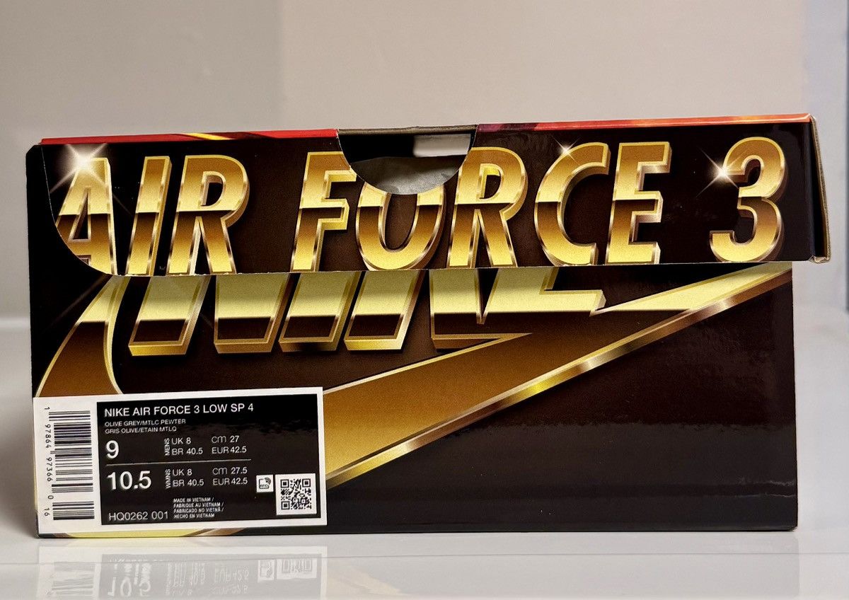 Nigo × Nike NIGO X LEVI'S X AIR FORCE 3 LOW 'OLIVE GREY' Size US 9 / EU 42 - 8 Thumbnail