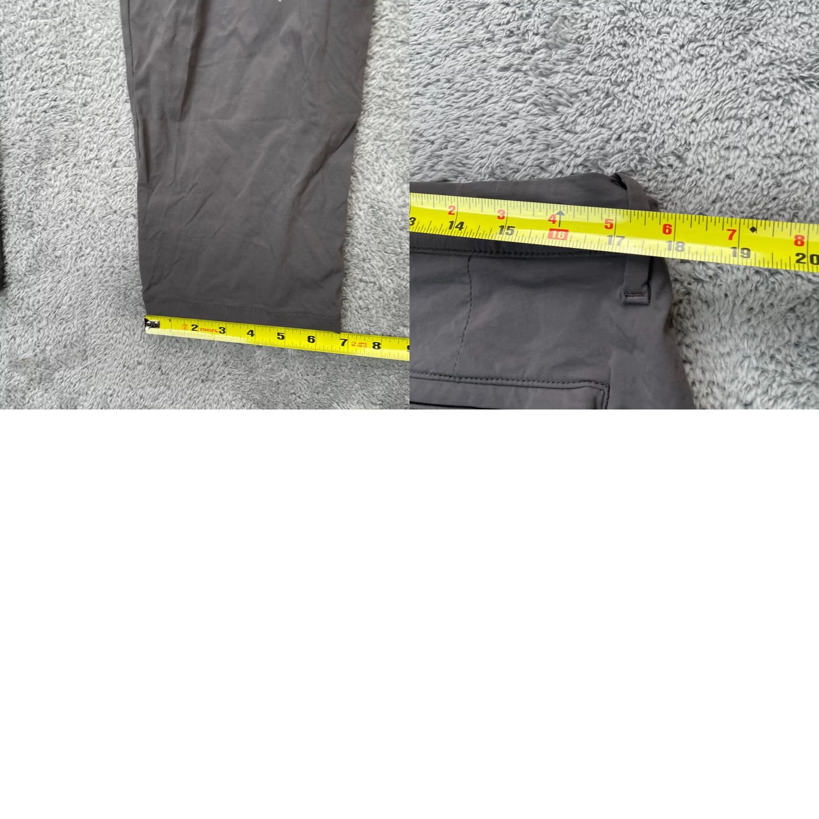 J.Crew J. Crew Pants Mens 36x32 Gray Slim Tapered Leg Nylon Spandex 484 Tech Dress Slim Fit Casual Pants Size US 36 / EU 52 - 8 Thumbnail