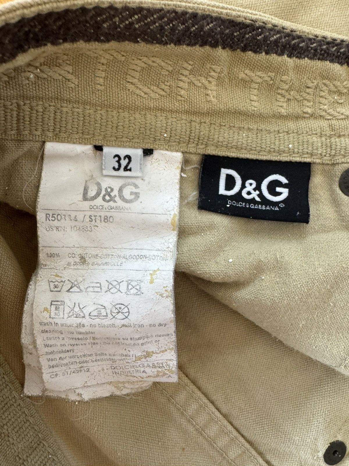 Dolce & Gabbana RARE 2000s Dolce & Gabbana low rise pants Size US 32 / EU 48 - 5 Thumbnail