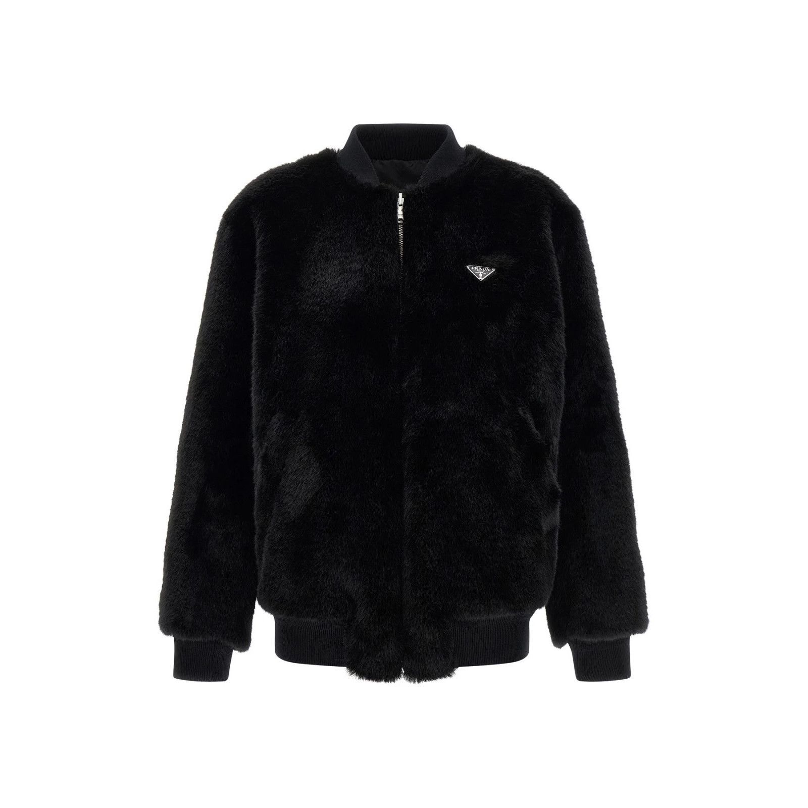Prada PRADA Black Re-Nylon Reversible Bomber Jacket New And Authen Size XS / US 0-2 / IT 36-38 - 1 Thumbnail
