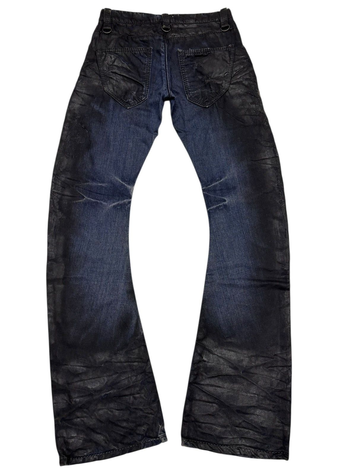 BUFFALO BOBS BUFFALO BOBS Flare Jeans Clawmark Whiskers Sticky Wax Jeans Size US 29 - 2 Thumbnail
