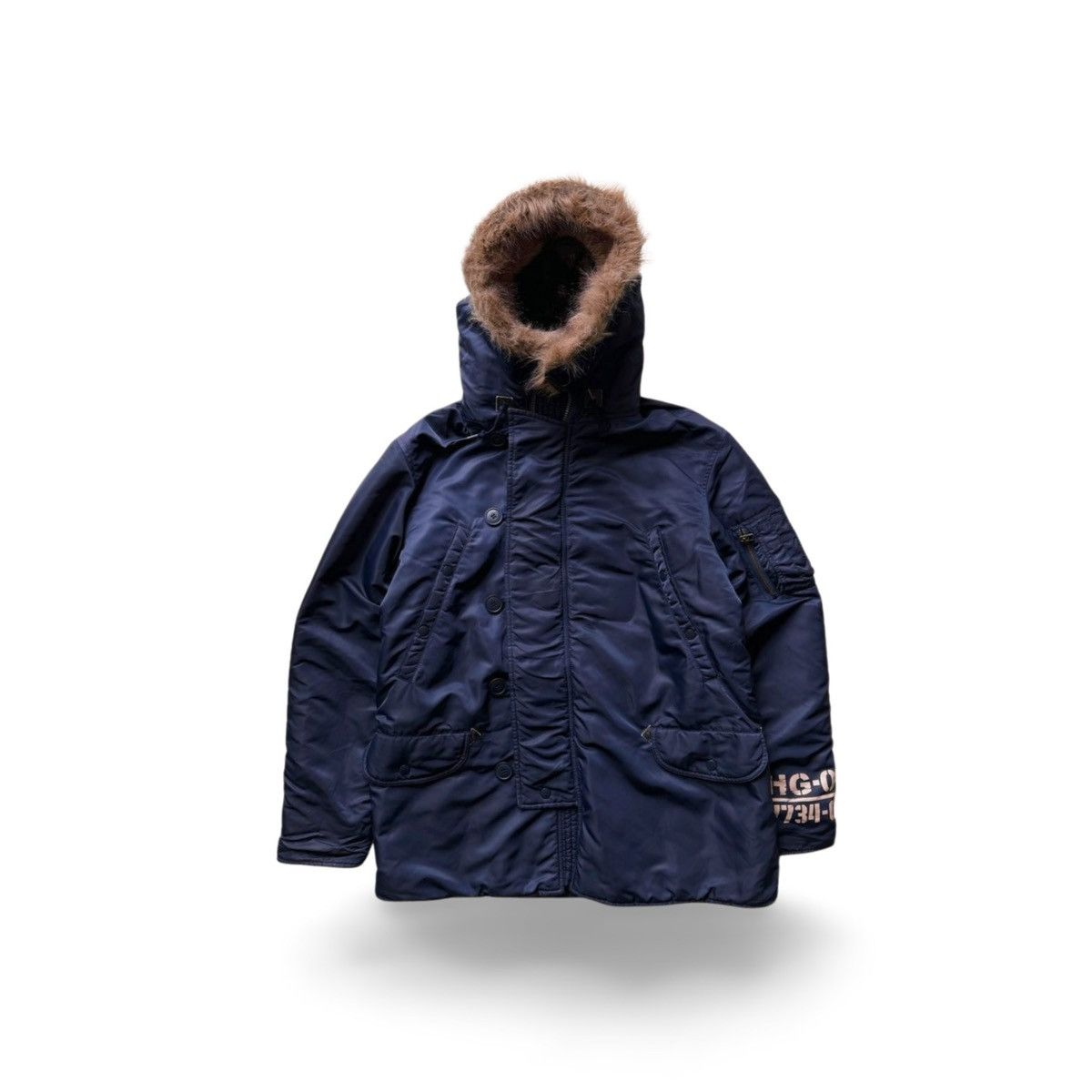 Hysteric Glamour Hysteric Glamour Faux Fur-Hood Military Bomber Jacket Size US L / EU 52-54 / 3 - 2 Thumbnail