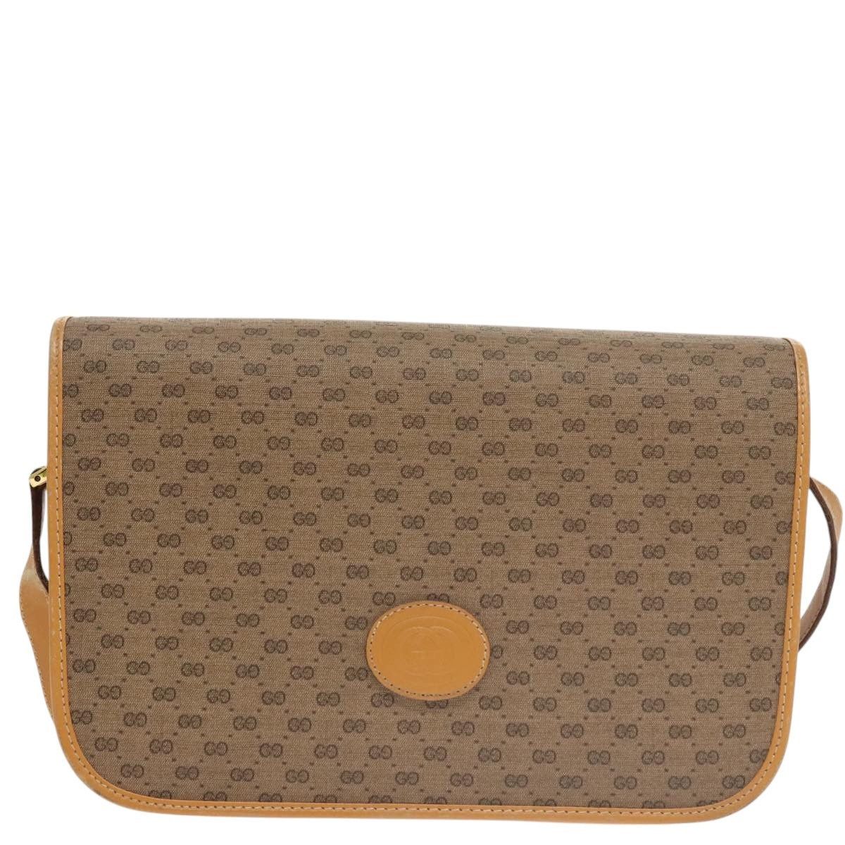 Gucci GUCCI Micro GG Supreme Shoulder Bag Pvc Beige Gold 001 104 Size ONE SIZE - 2 Thumbnail