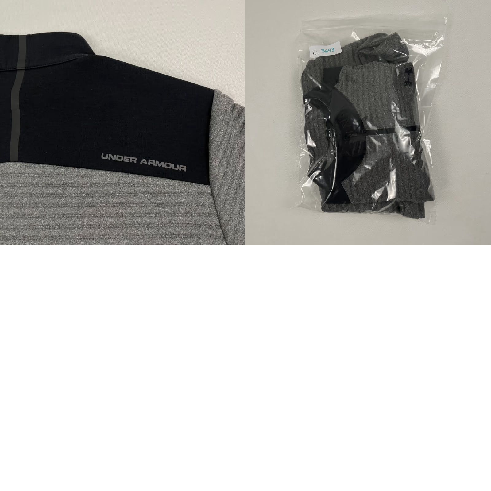 Under Armour Under Armour Pullover Jacket Mens XL Gray Quarter Zip ColdGear Performance Sports Outdoor Activewear Size US XL / EU 56 / 4 - 8 Thumbnail