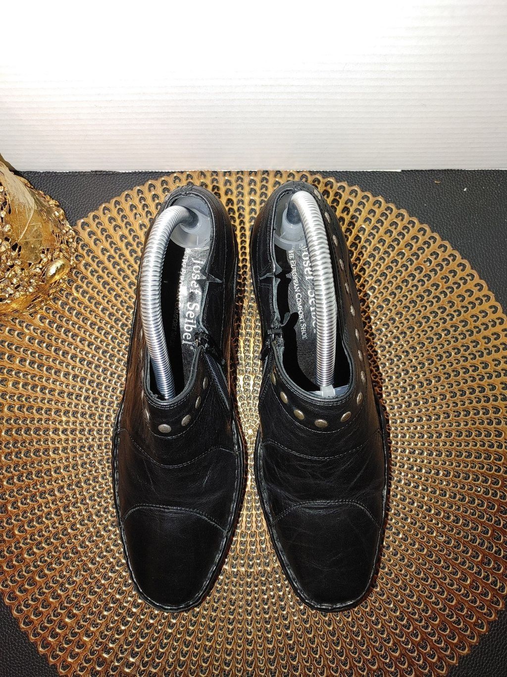 JOSEF SEIBAL Joseph Seibel Leather Booties Size 39 Size US 8.5 / IT 38.5 - 2 Thumbnail