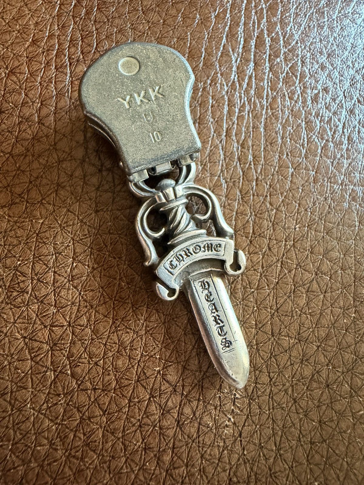 Chrome Hearts Chrome Hearts #10 Large Dagger Zipper Pendant Repair