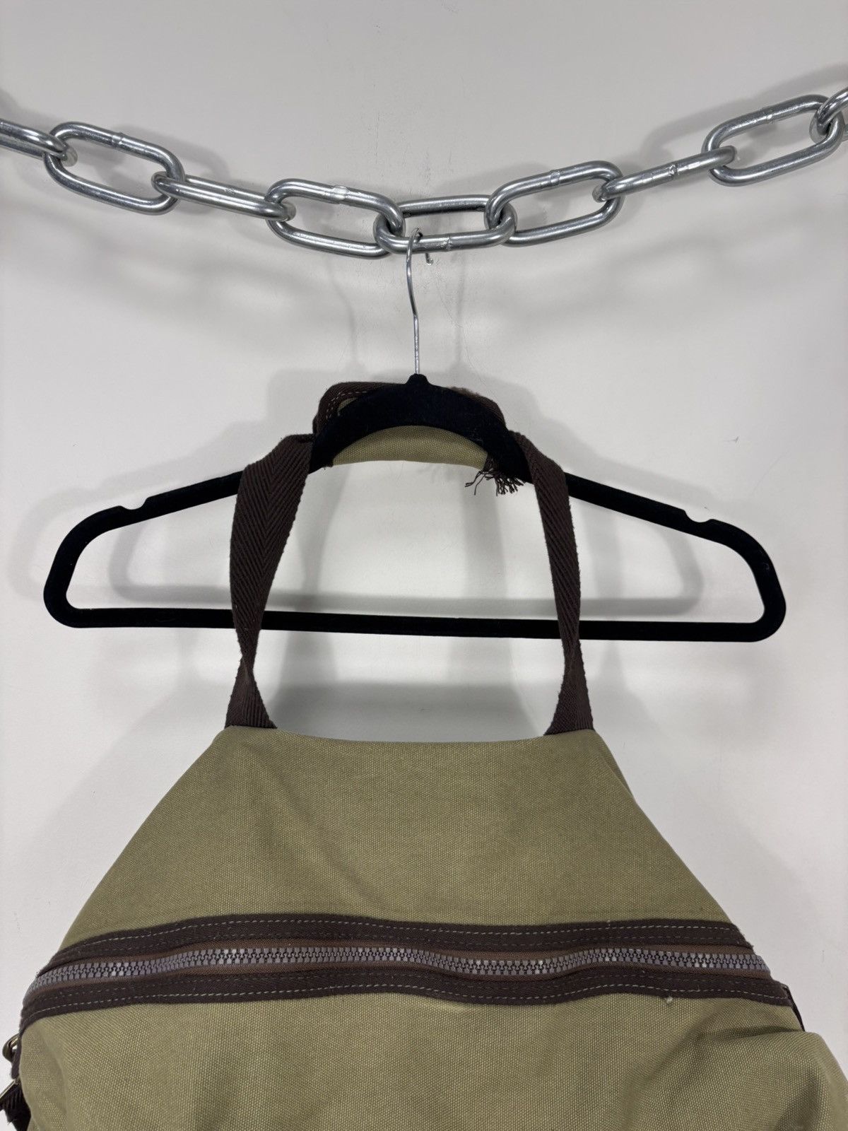 Other Vintage Think Pink Yosemite Canvas Leather Duffle Bag Size ONE SIZE - 12 Thumbnail