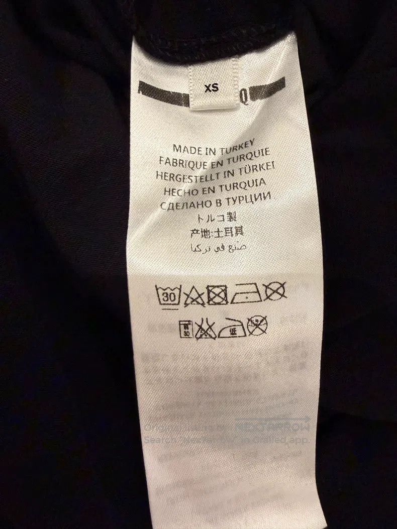 Alexander McQueen Alexander Mcqueen Black letter long dress Size XS / US 0-2 / IT 36-38 - 4 Thumbnail