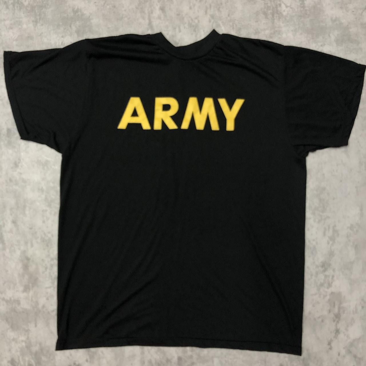 Other Black and yellow cotton Army tee #streetwear Size US L / EU 52-54 / 3 - 1 Thumbnail