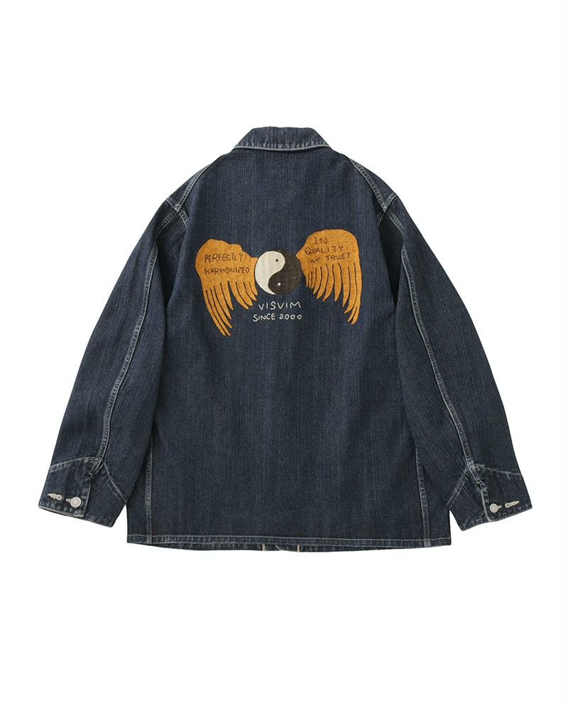 Visvim VISVIM 26 ICT SS Coverall JKT DMGD Size US M / EU 48-50 / 2 - 1 Thumbnail