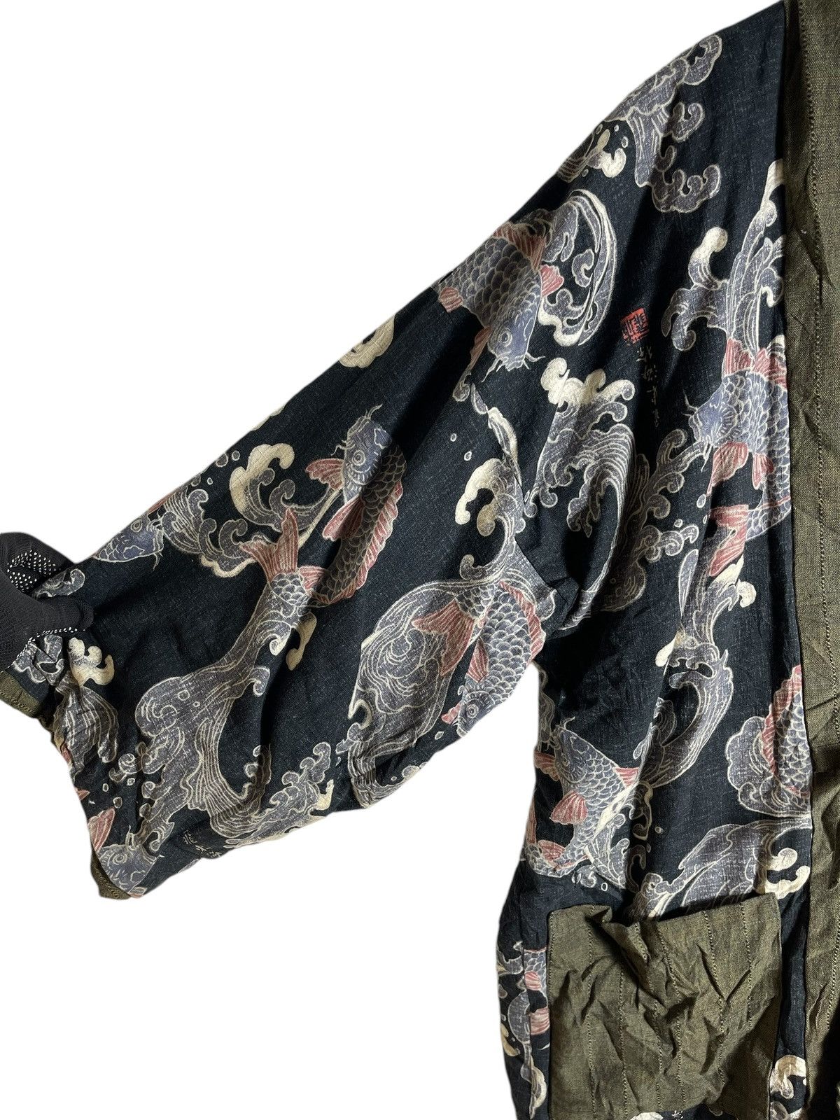 Japanese Brand × Vintage Vintage Japanese Brand Kowatari Kimono Koi Fish full print Size US XL / EU 56 / 4 - 3 Thumbnail