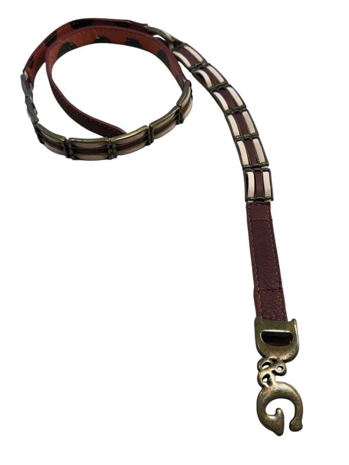 Dolce & Gabbana Dolce and Gabbana womens slim leather belt Size ONE SIZE - 4 Thumbnail