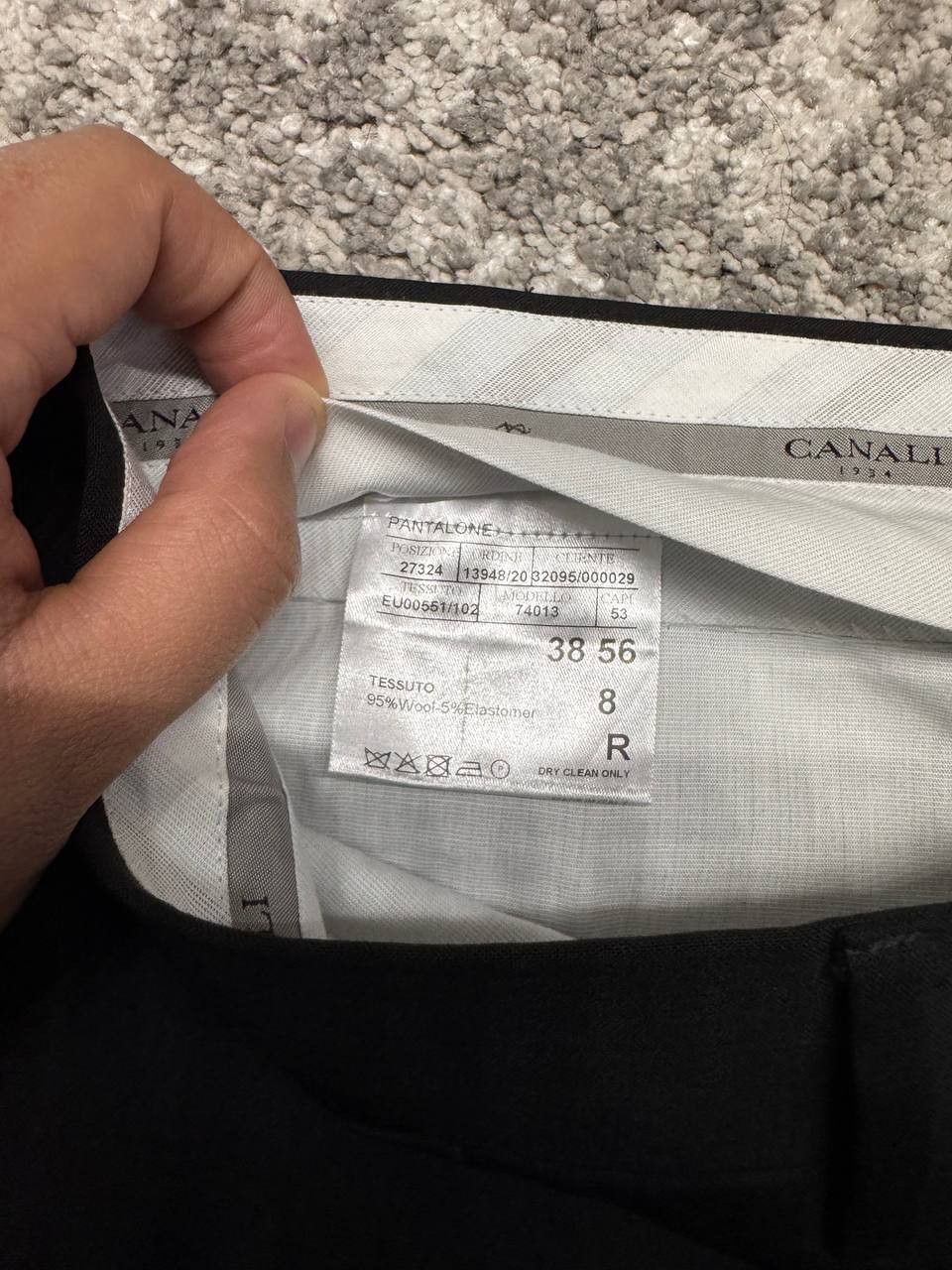 Canali Vintage Canali Suit Pants Size US 36 / EU 52 - 4 Thumbnail