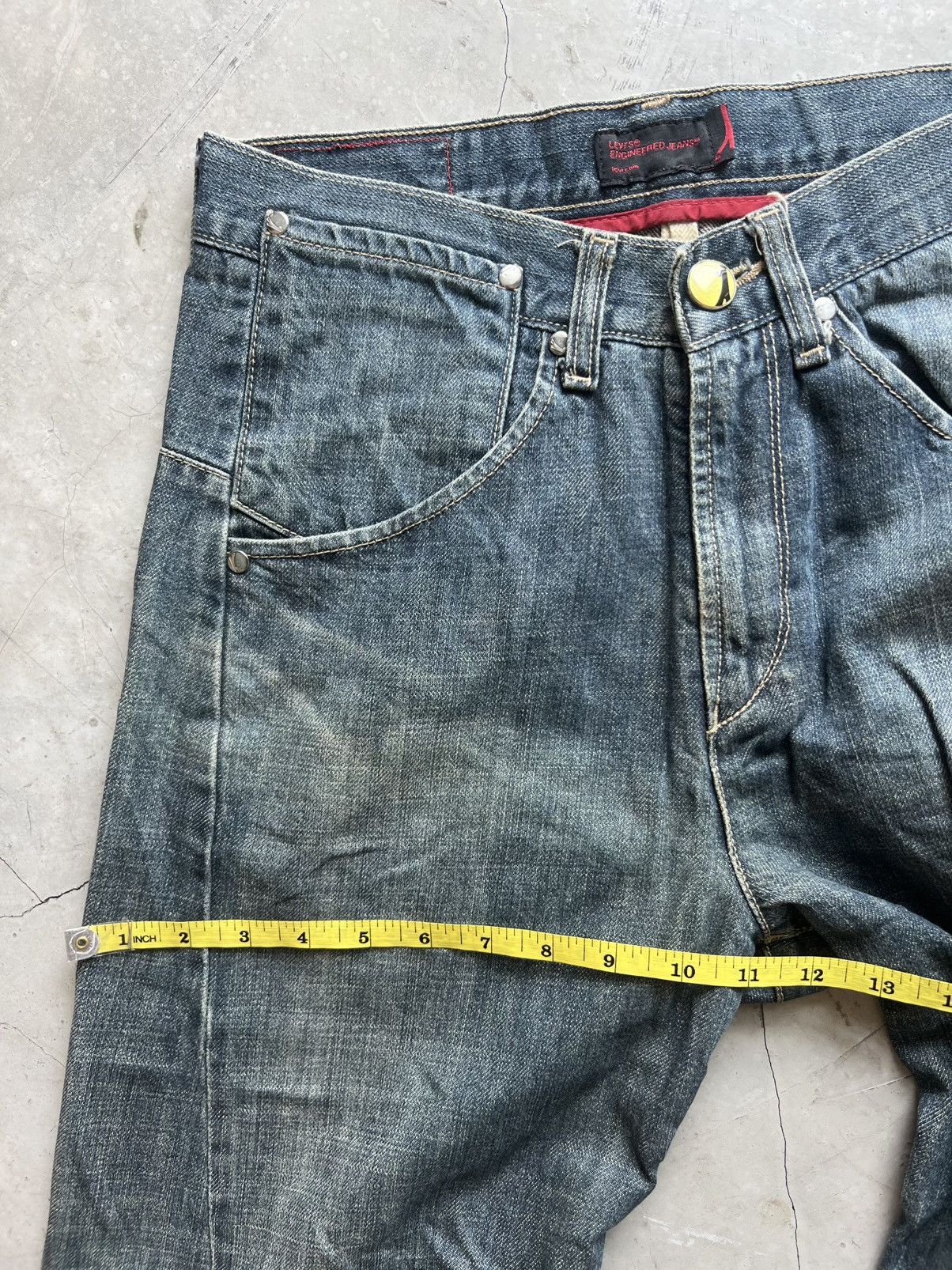 Levi's Levis Engineered Twisted Jeans Tag W28 Actual 28x29.5 Size US 28 / EU 44 - 10 Thumbnail