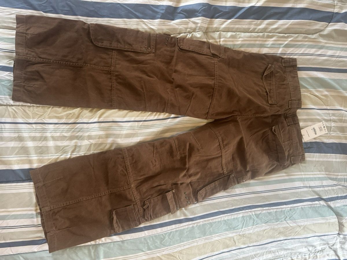 Zara Zara Brown Baggy Pants Size US 38 / EU 54 - 2 Thumbnail