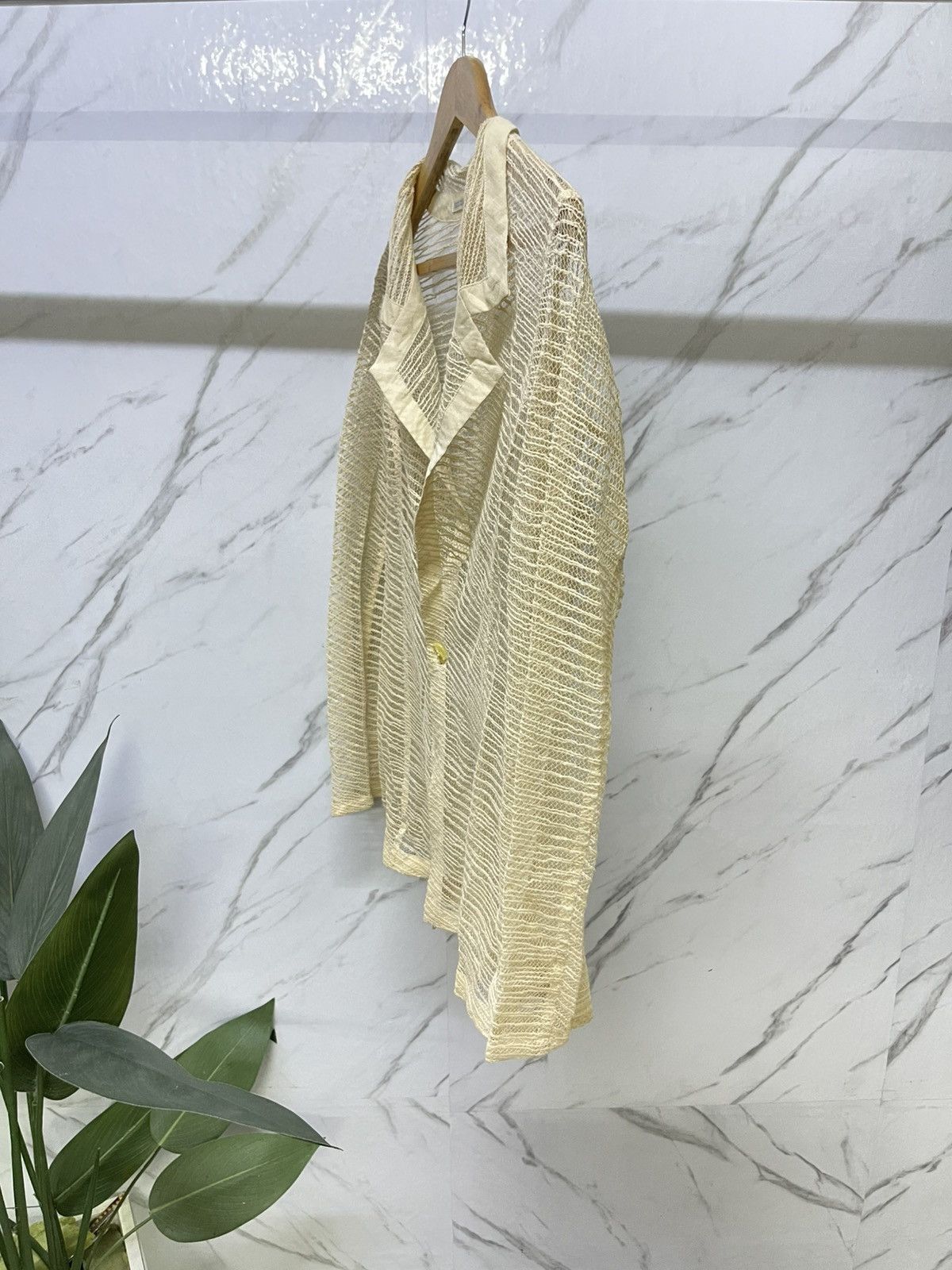 Yohji Yamamoto Yohji Yamamoto Mesh Cardigan Size M / US 6-8 / IT 42-44 - 8 Thumbnail