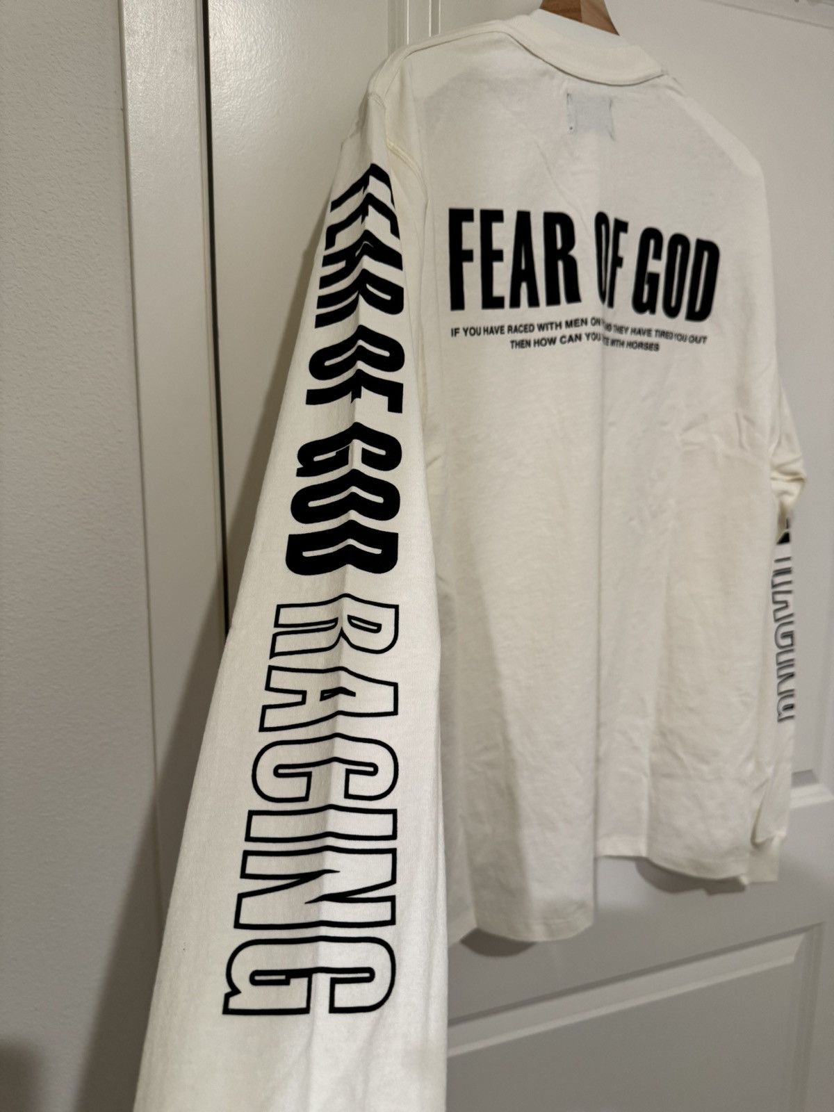 Fear of God Rare Fear of God Racing Collection Long Tee ComplexCon Size US L / EU 52-54 / 3 - 4 Thumbnail