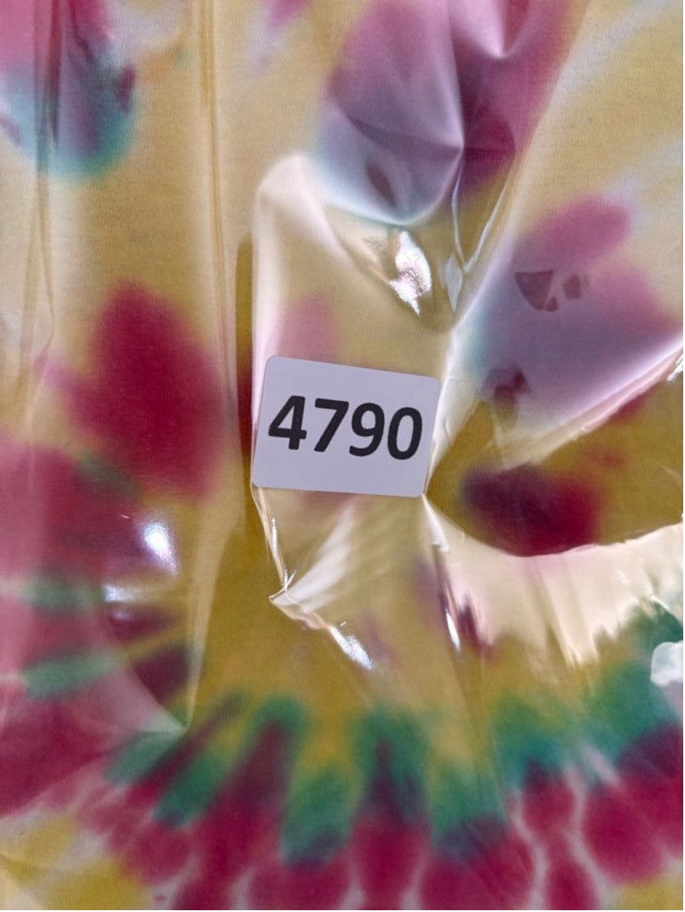 Zion Rootswear Men's Zion Rootswear Bob Marley T-shirt,L Yellow/Red Tie Dye Size US L / EU 52-54 / 3 - 9 Thumbnail