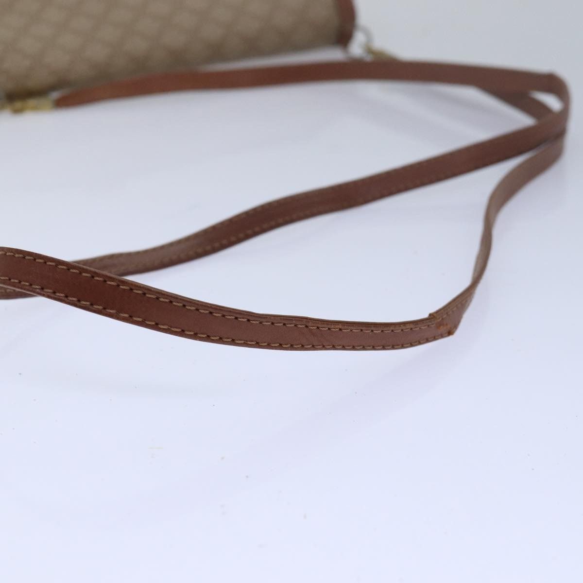 Celine CELINE Macadam Canvas Shoulder Bag Beige Size ONE SIZE - 7 Thumbnail