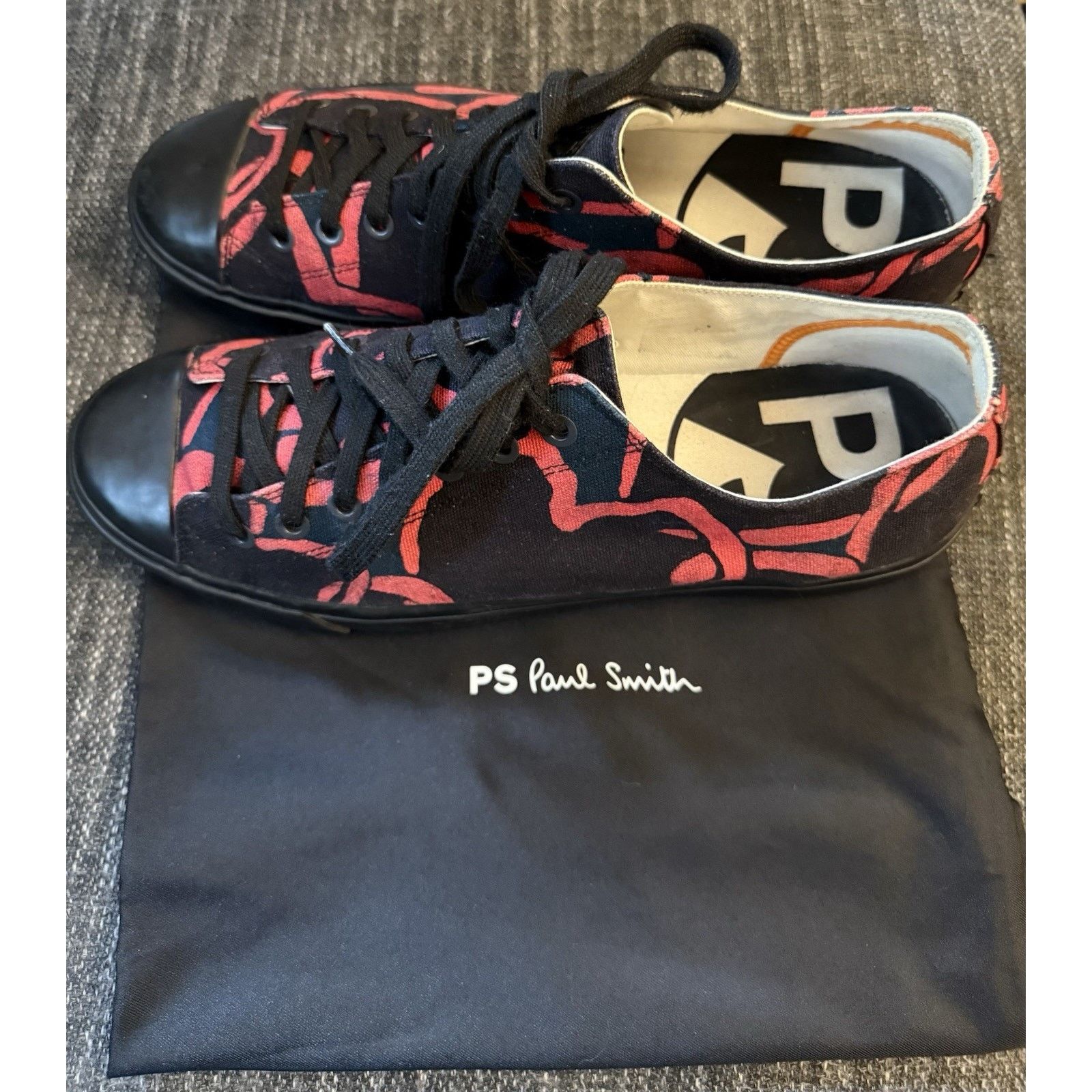 Paul Smith Worn once! Paul Smith abstract print sneakers/trainers US 12 Size US 11 / EU 44 - 6 Thumbnail