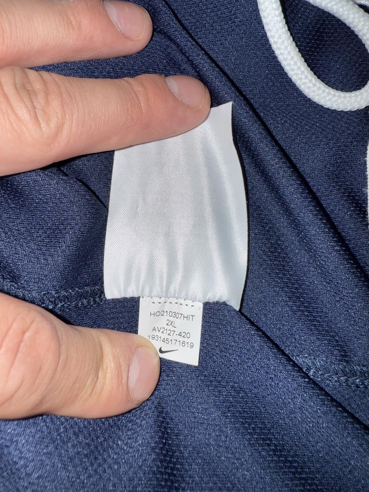 Nike Nike Men’s Blue White Ny Vs Ny Lincoln Park Classic Basketball Shorts Size US 40 / EU 56 - 5 Thumbnail