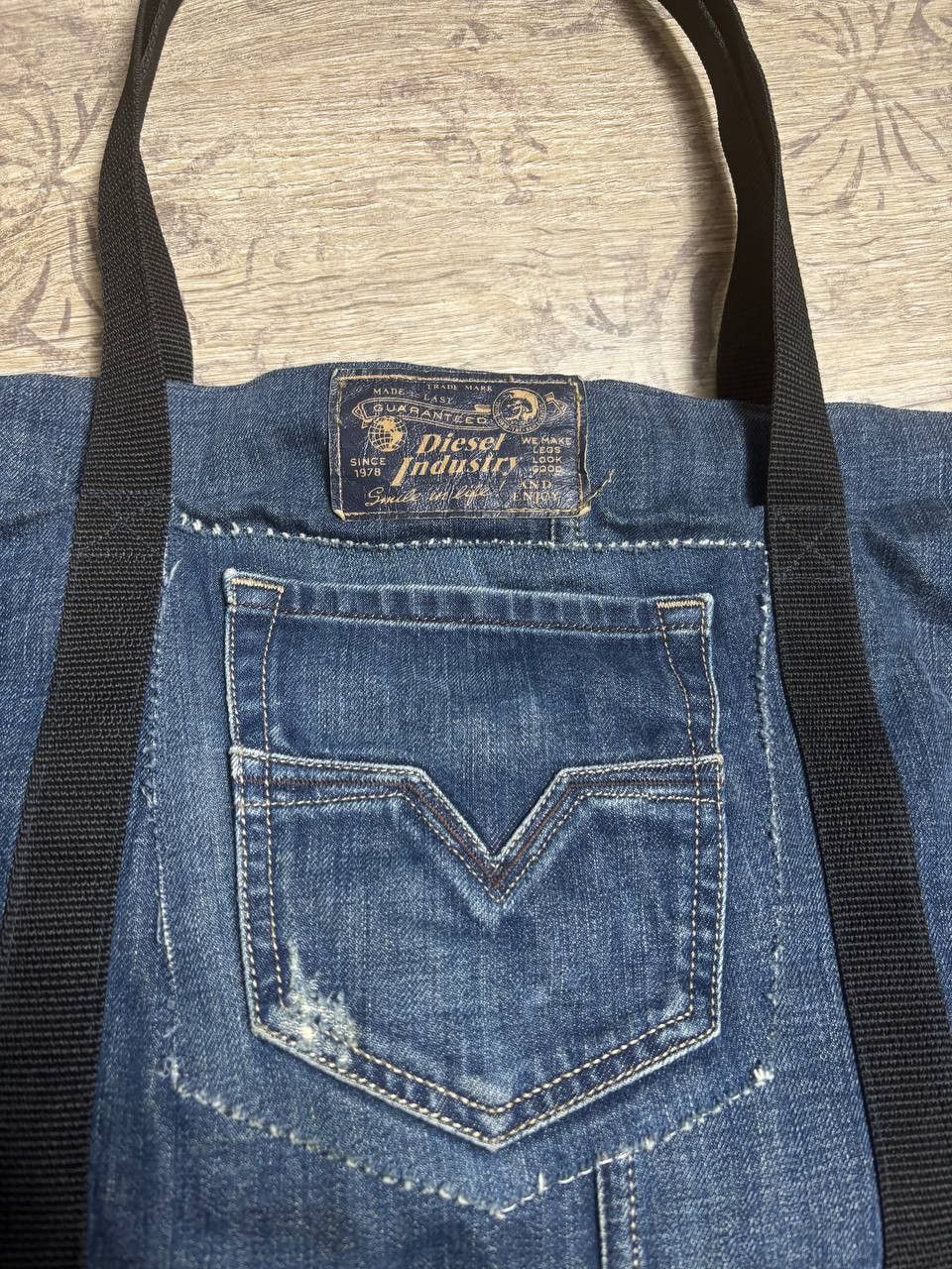 Diesel Vintage Diesel bag y2K RARE Handmade Denim sling Bag Size ONE SIZE - 4 Thumbnail