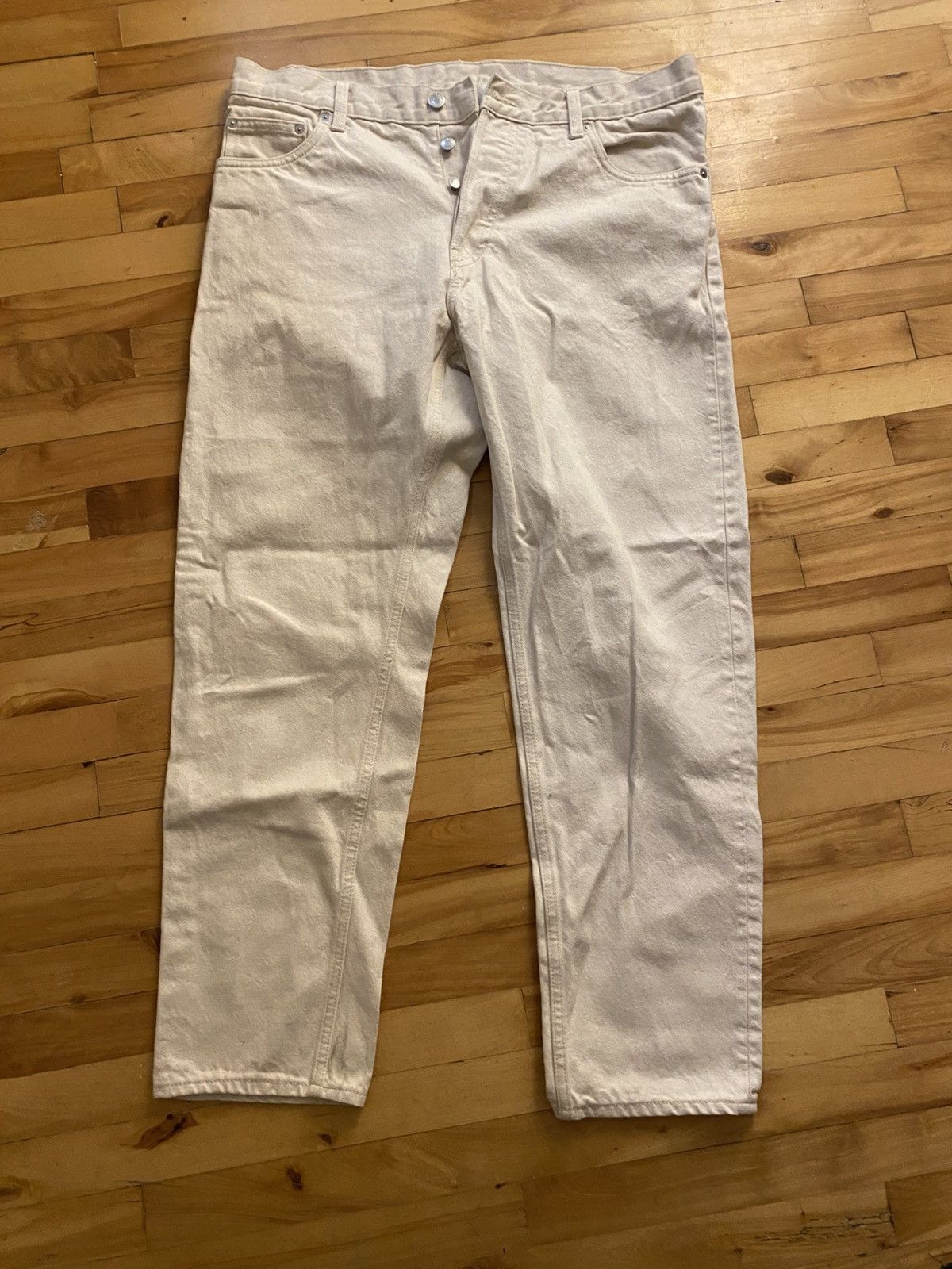Weekday Cream denim from Weekday Size US 32 / EU 48 - 1 Thumbnail