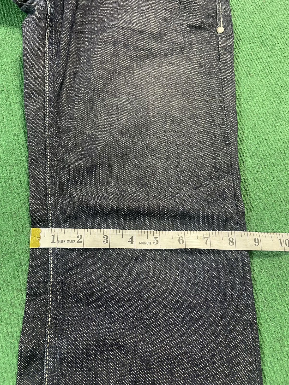 If Six Was Nine Jimmy Taverniti Flair Wide Leg Jeans Size US 32 / EU 48 - 15 Thumbnail