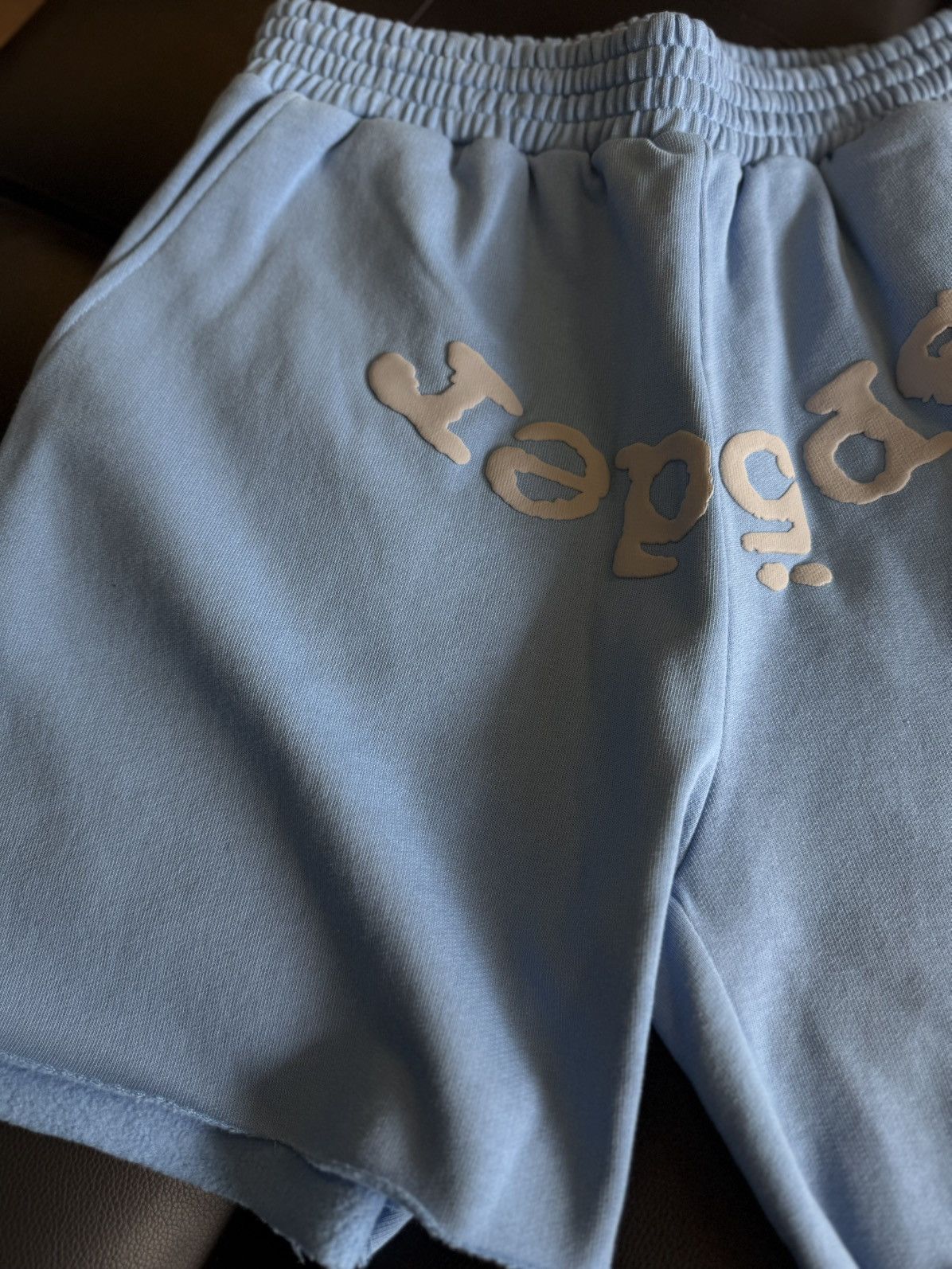 Sp5der Sp5der Sweatshorts Blue Size XL (NEW) Size US 34 / EU 50 - 3 Thumbnail