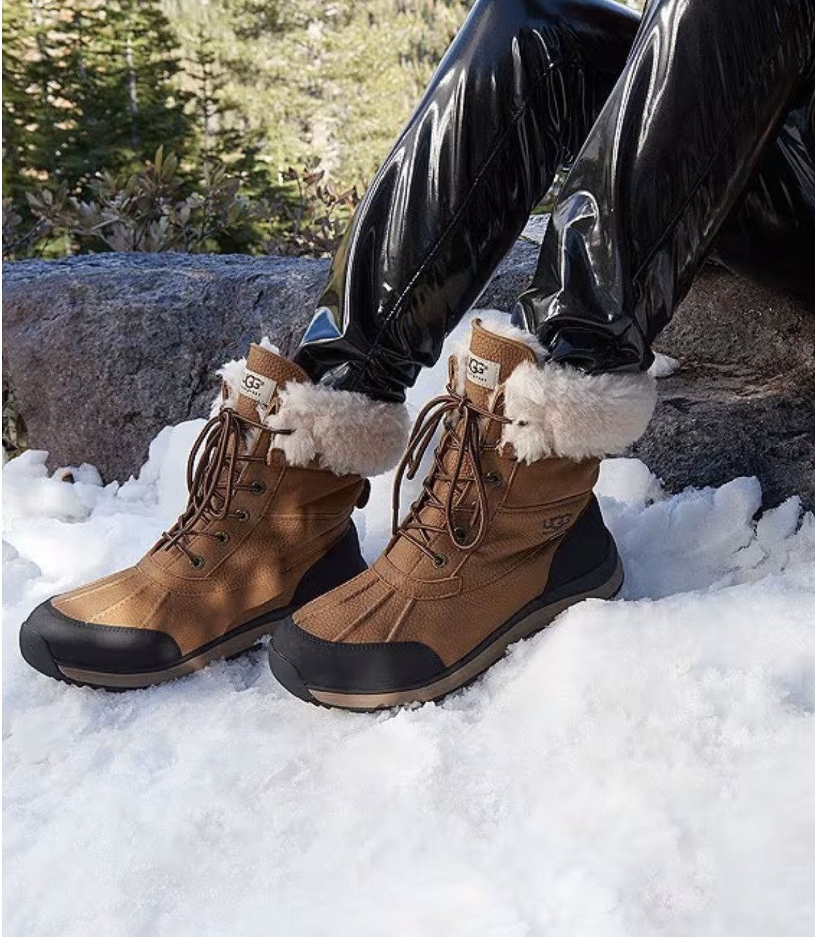 Ugg UGG Adirondack III Waterproof Cold Weather Booties Size US 9 / IT 39 - 1 Thumbnail