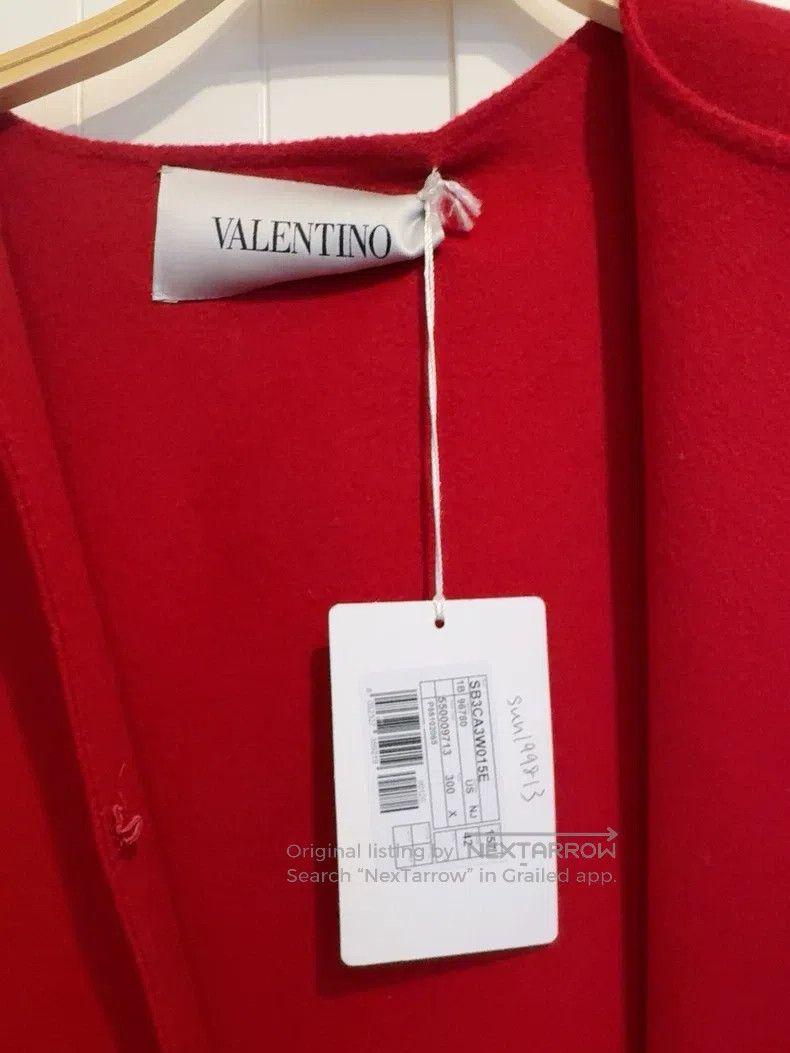 Valentino Valentino Red coat Size M / US 6-8 / IT 42-44 - 2 Thumbnail