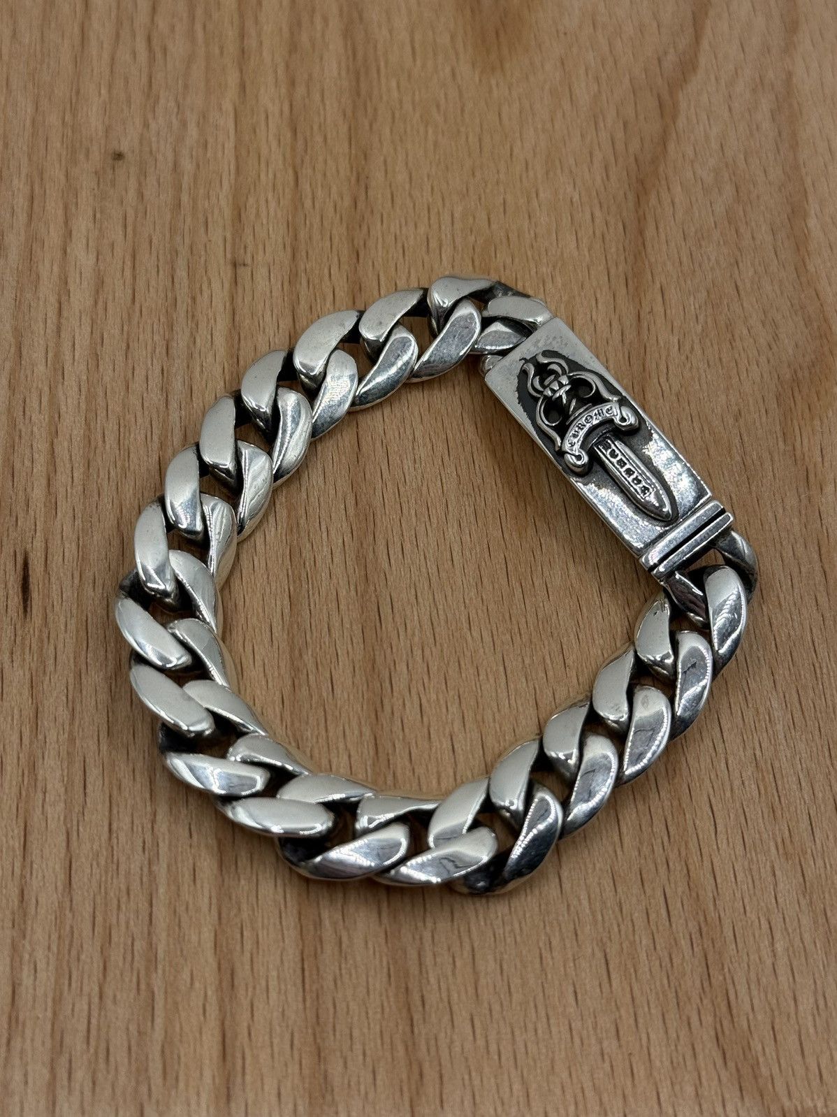 Chrome Hearts Baby Dagger ID Bracelet