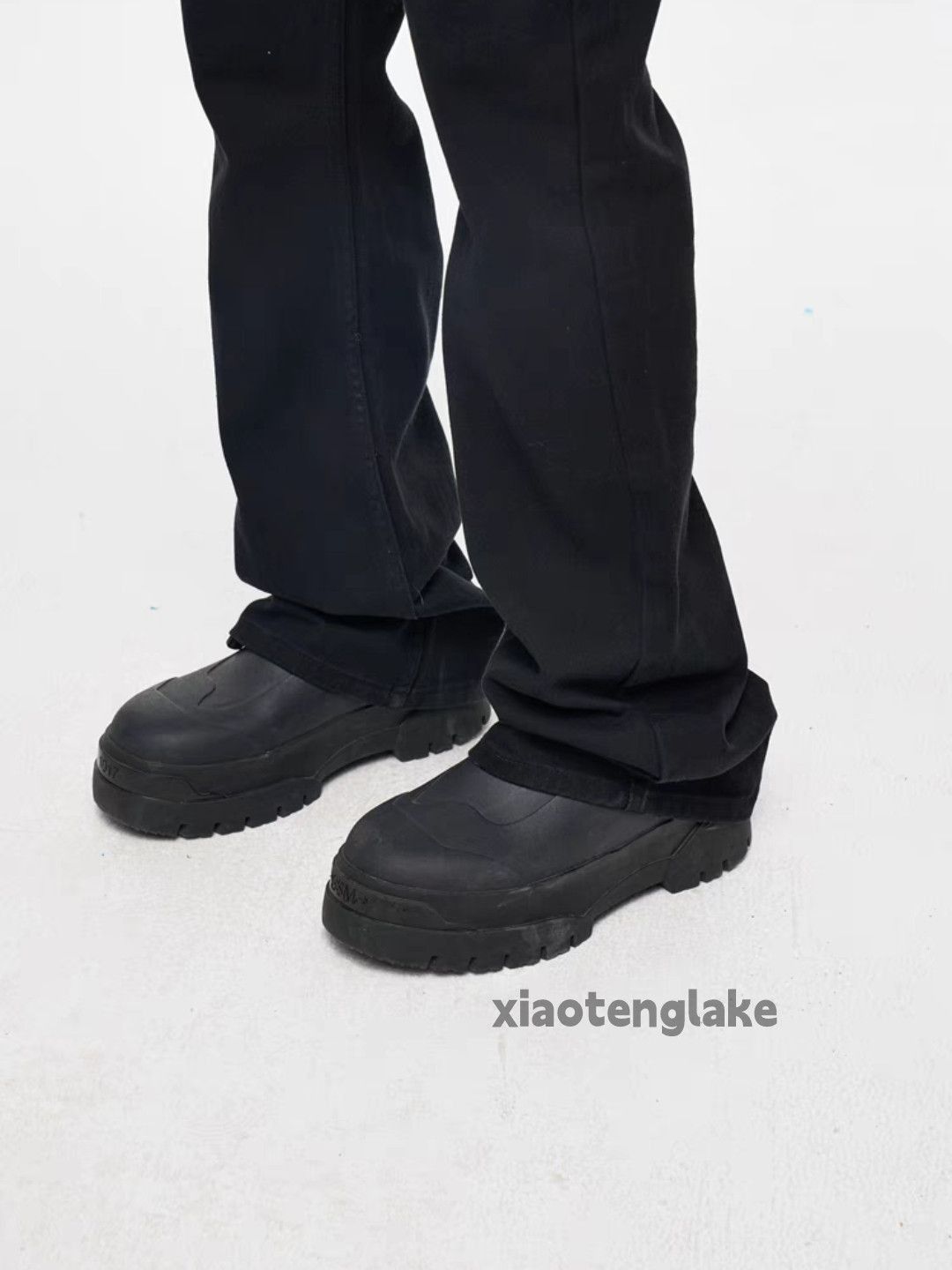 Jean Unisex utility punk yuppie grunge flared yuppie pants Size US 36 / EU 52 - 8 Thumbnail
