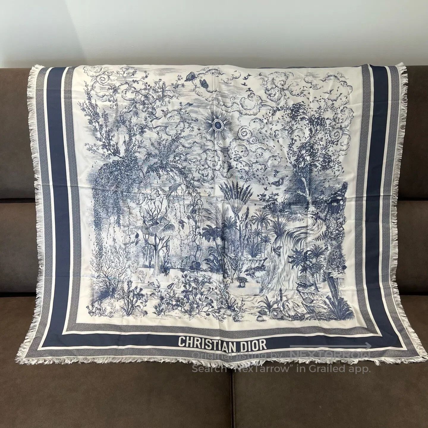 Dior Dior Zoo silk scarf Size ONE SIZE - 1 Thumbnail